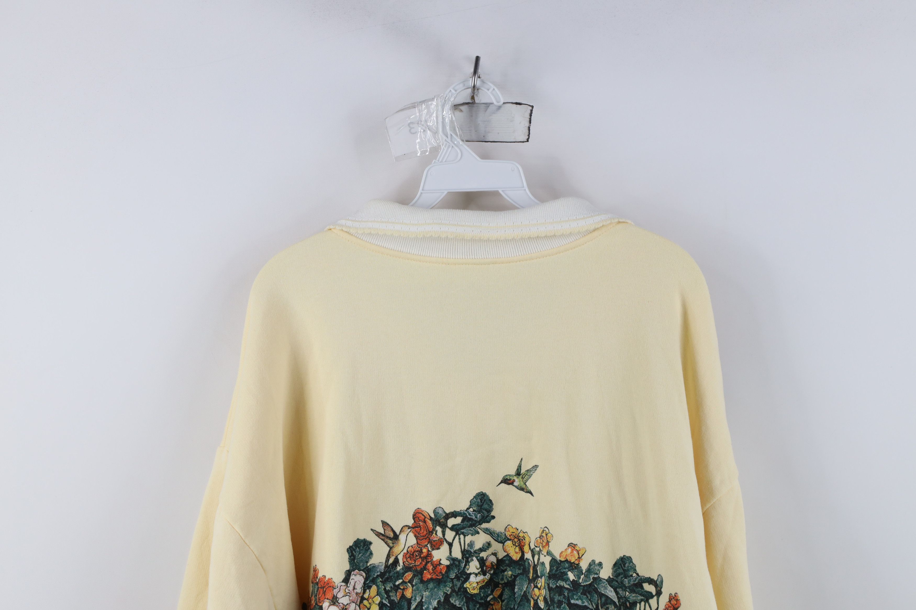 Vintage Vintage 90s Art Unlimited Cat Kitten Collared Sweatshirt US Size XL / US 12-14 / IT 48-50 - 15 Thumbnail
