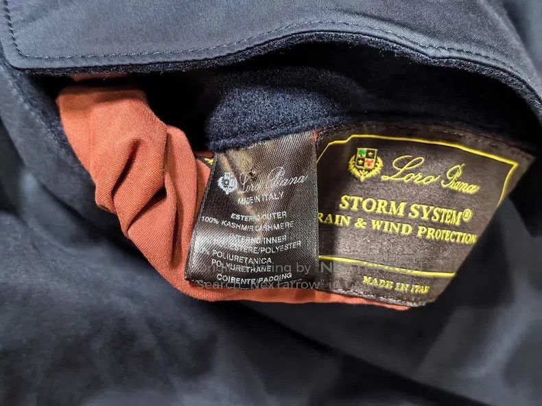 Loro Piana Loro Piana Double-Sided Cashmere Cotton Coat Size US XL / EU 56 / 4 - 9 Thumbnail