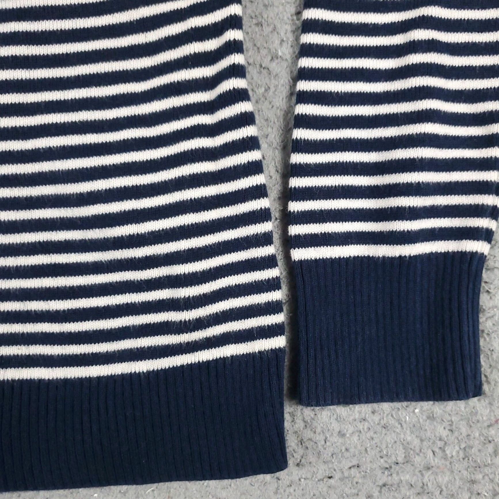 Tommy Hilfiger Tommy Hilfiger Blue Red Striped Crew Neck Pullover Sweater Womens Medium Size M / US 6-8 / IT 42-44 - 4 Thumbnail