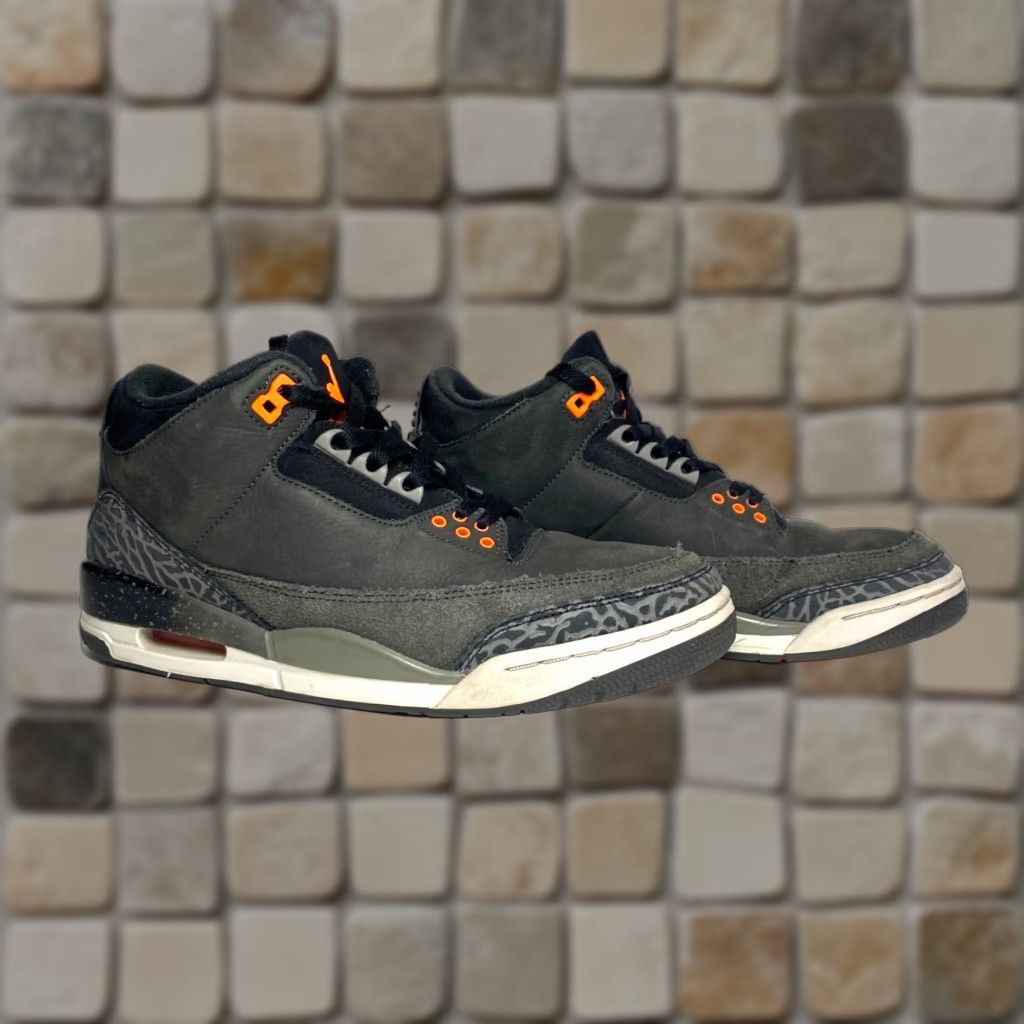 Air Jordan Men's 3 Retro Fear Pack 2023 CT8532-080 Sz 8.5 Gray Nike Shirt?