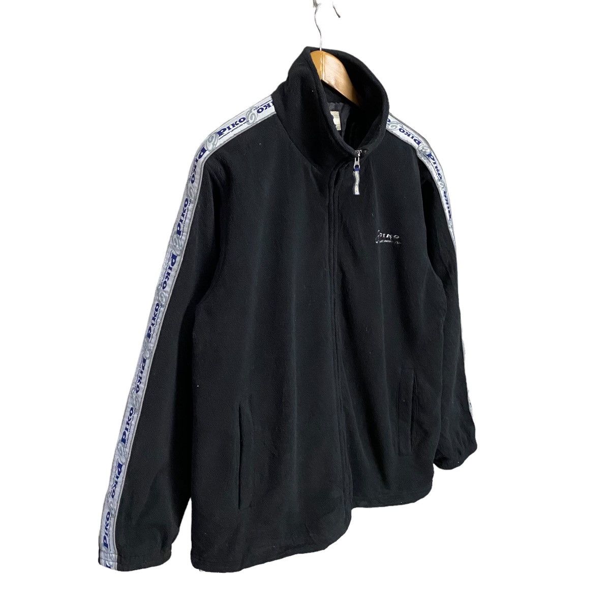 Japanese Brand Piko side tape reflect fleece zipper jacket Size US M / EU 48-50 / 2 - 2 Thumbnail