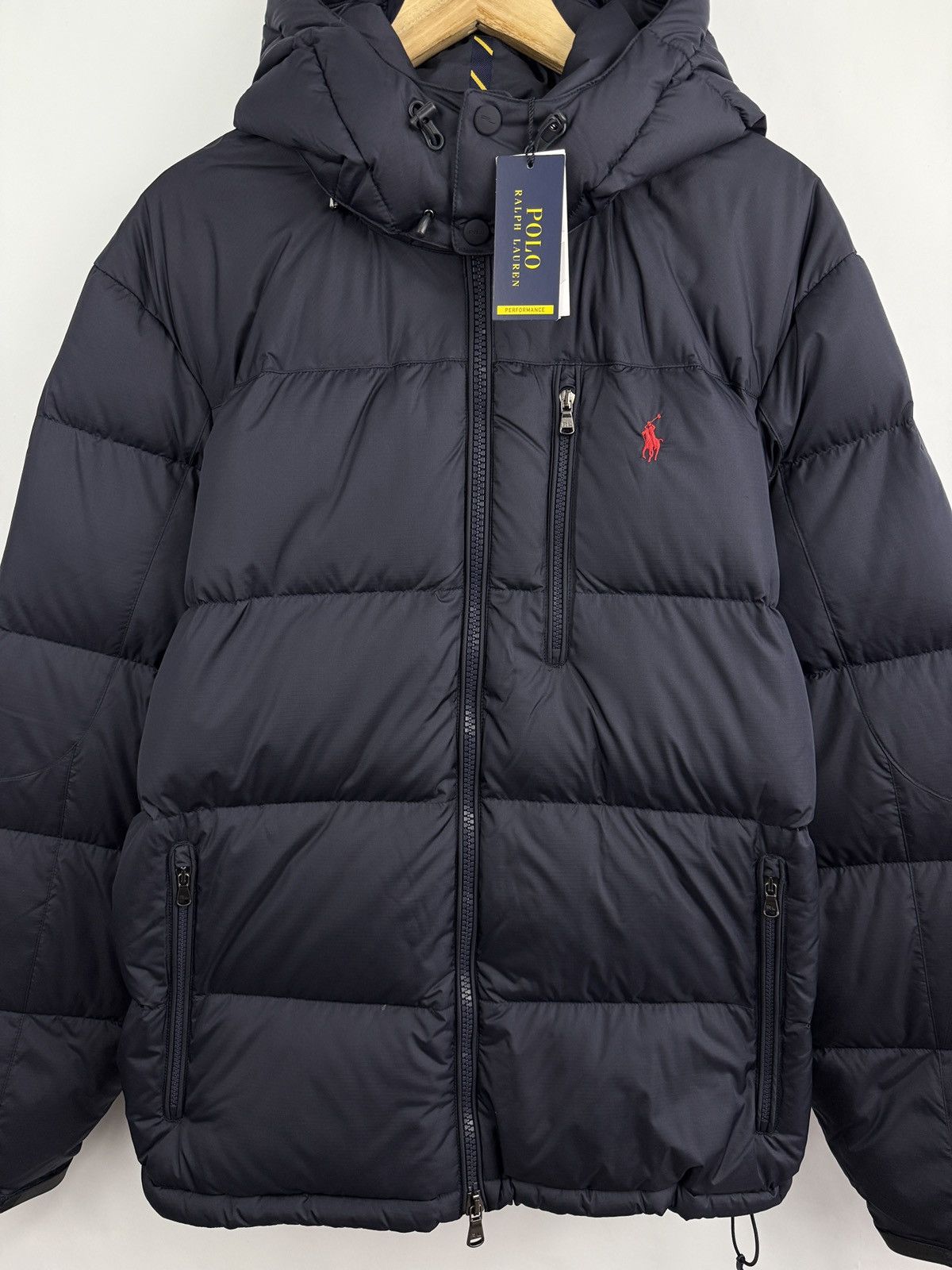 Polo Ralph Lauren 🇺🇸❗️NEW Ralph Lauren Hooded Down Puffer MLS Navy El Cap Jacket Size US XXL / EU 58 / 5 - 10 Thumbnail