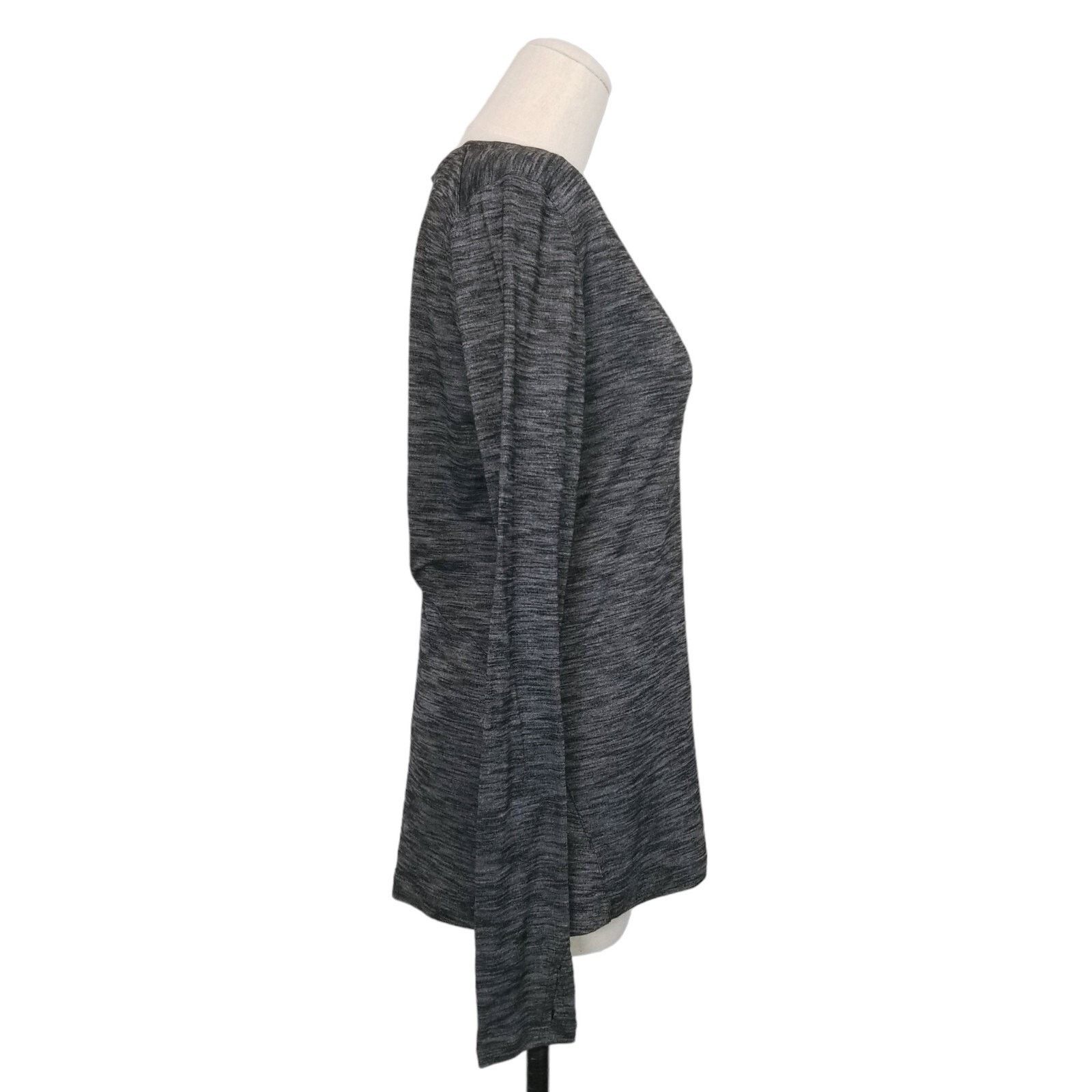 Lululemon Lululemon &go Everywhere Long Sleeve Heathered Black 8 Size M / US 6-8 / IT 42-44 - 5 Thumbnail
