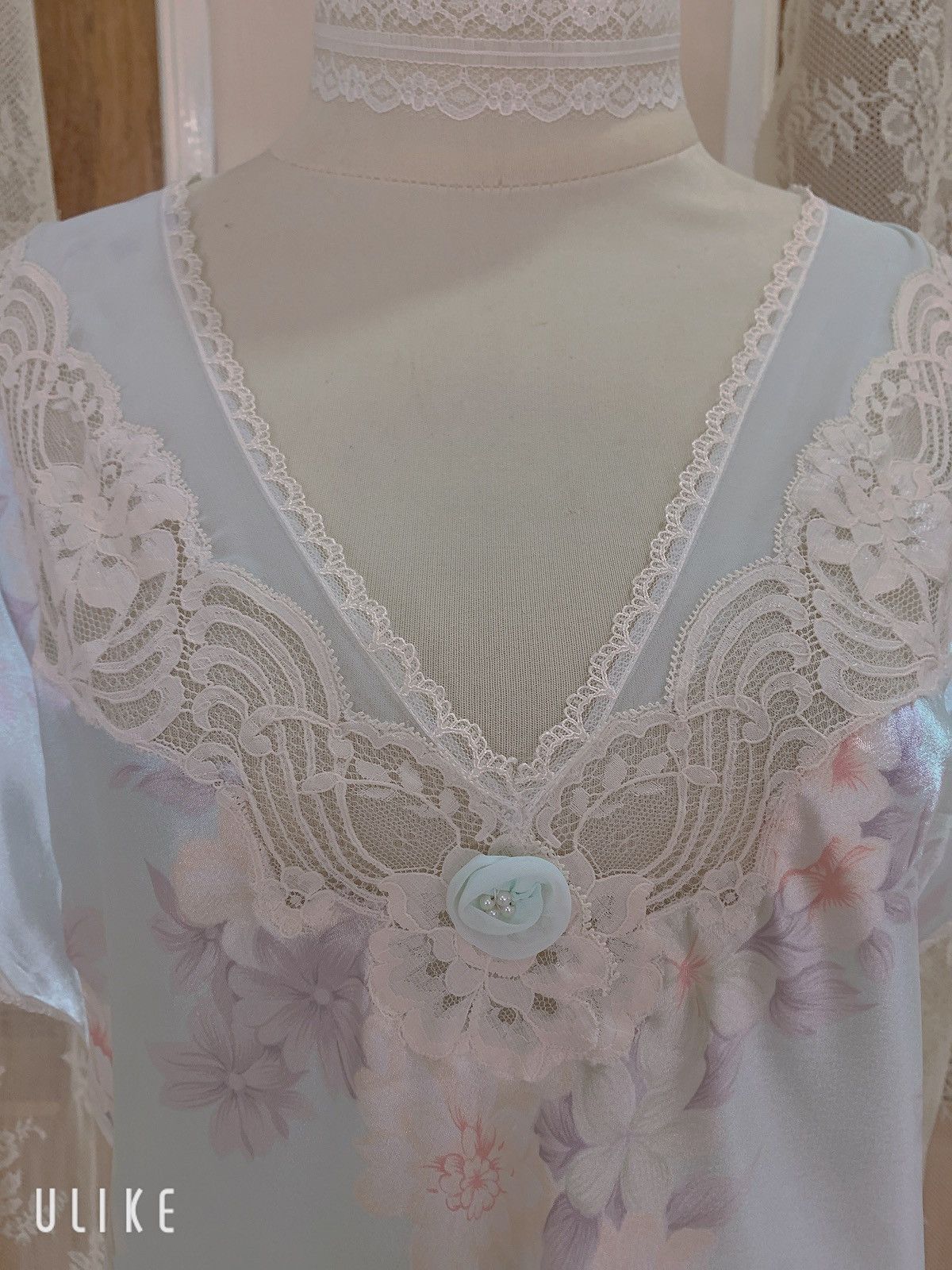 Christian Dior Monsieur × Vintage Christian Dior Vintage Nightdress Size L / US 10 / IT 46 - 4 Thumbnail