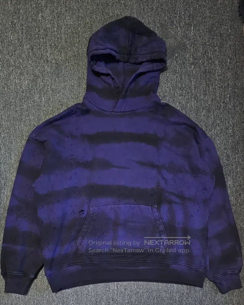 Amiri Amiri Purple tie-dye hooded sweatshirt Size US L / EU 52-54 / 3 - 1 Thumbnail