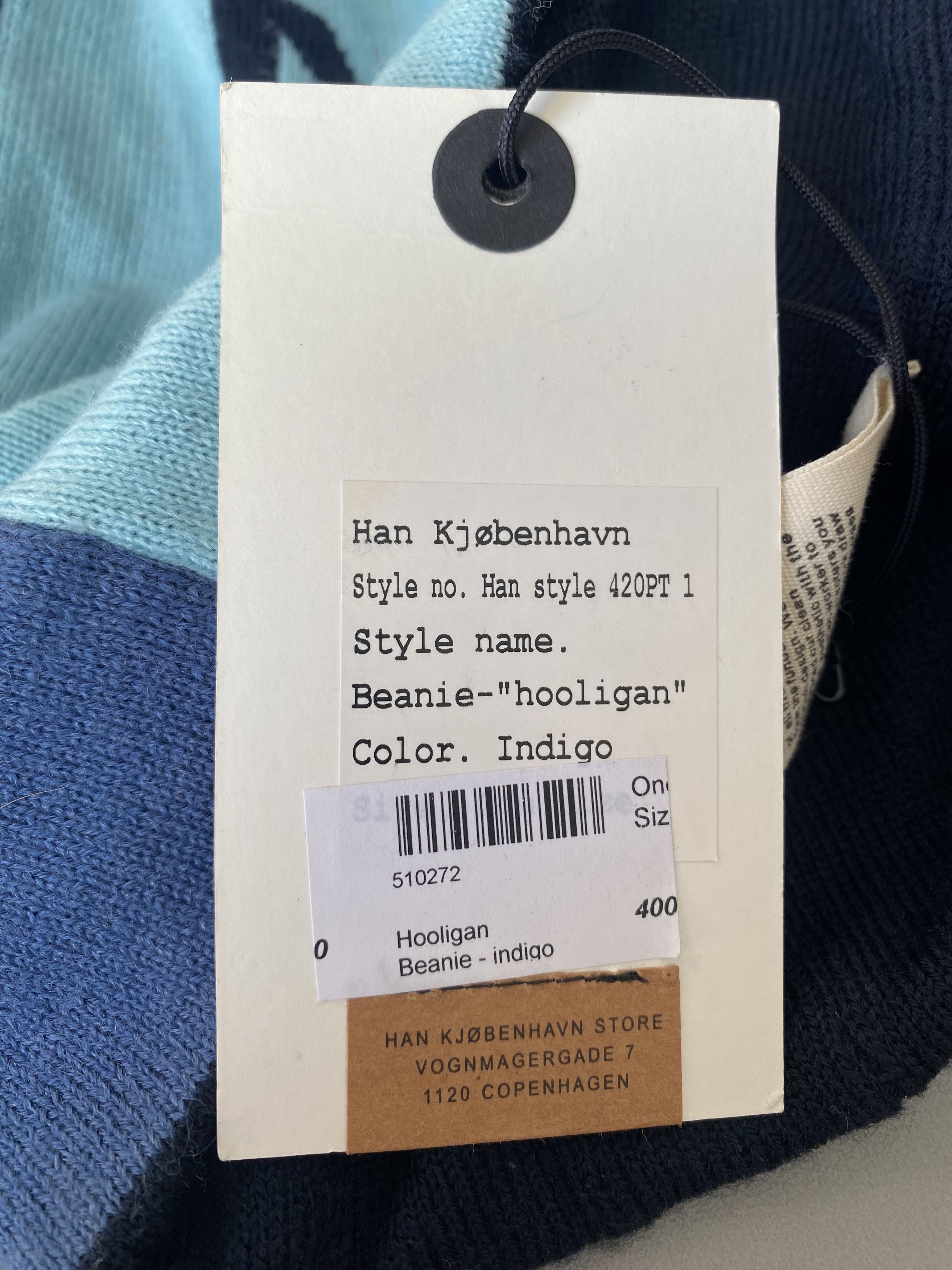 Han Kjobenhavn NWT Han Kjobenhavn Hooligan Hat Beanie Size ONE SIZE - 4 Thumbnail