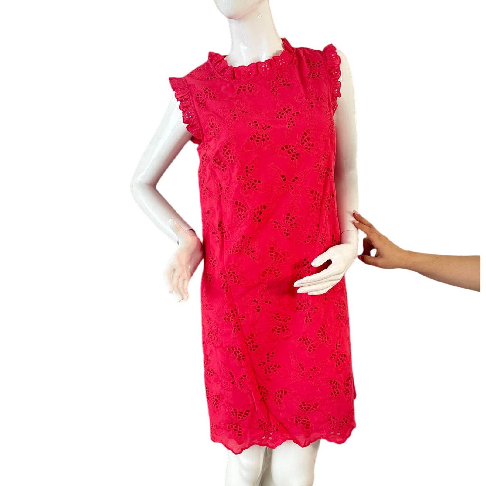 open lace back dress Shoshanna