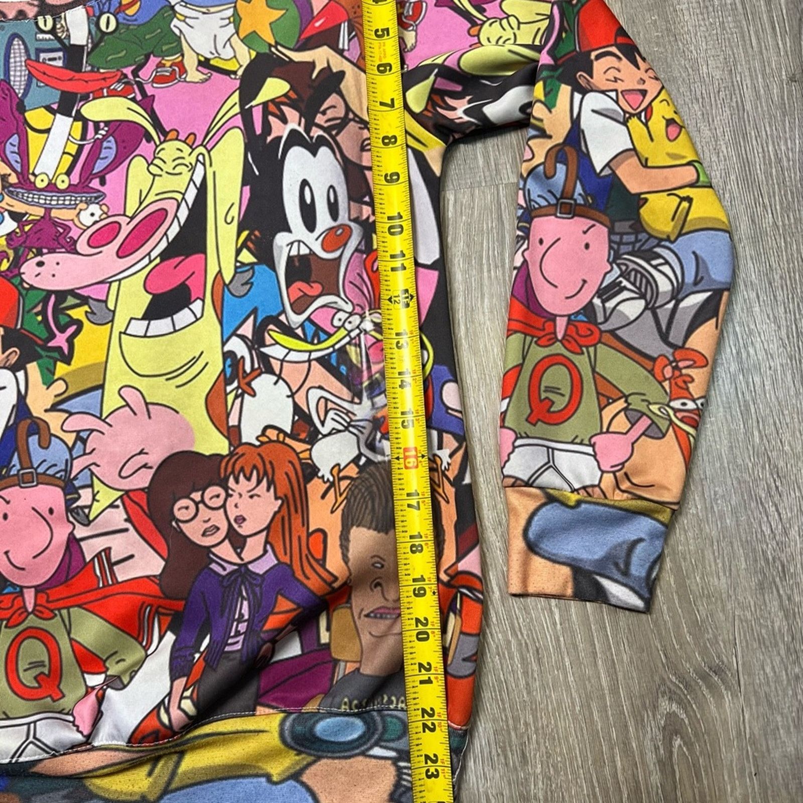 Nickelodeon RARE 90's Cartoon Characters Crewneck Sweater Kids XL Size US XL / EU 56 / 4 - 10 Thumbnail