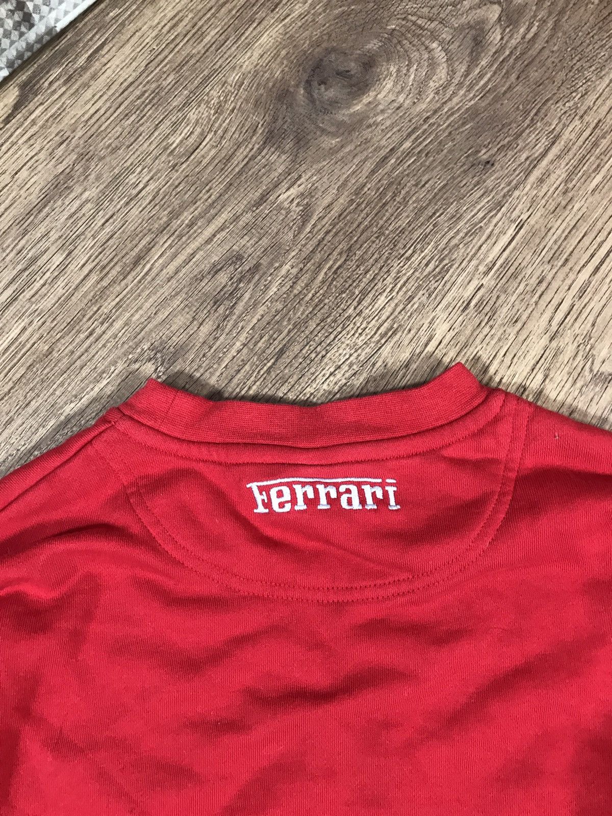 Ferrari × Vintage Vintage 2000s Ferrari Red Sweatshirt Size US M / EU 48-50 / 2 - 9 Thumbnail