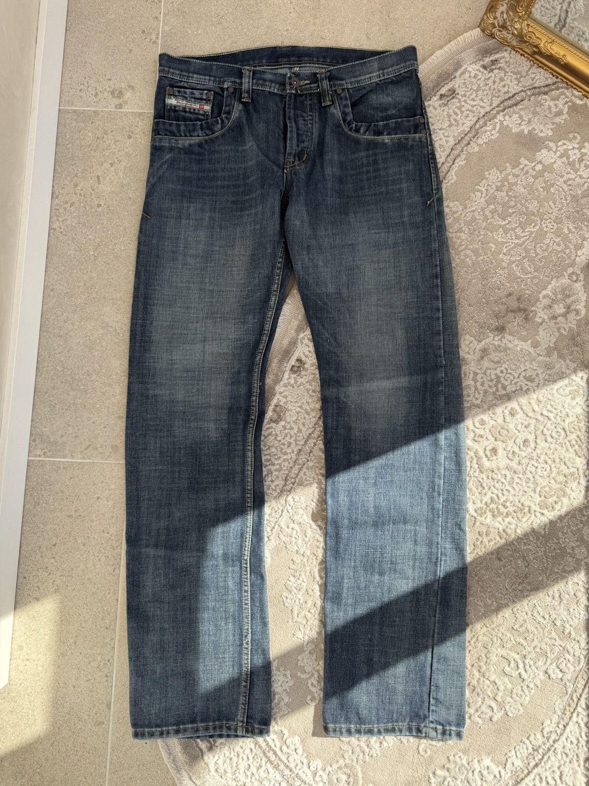 Diesel Crazy Flared Vntg Diesel Jeans Japanese Faded Bootcut Denim Size US 32 / EU 48 - 5 Thumbnail