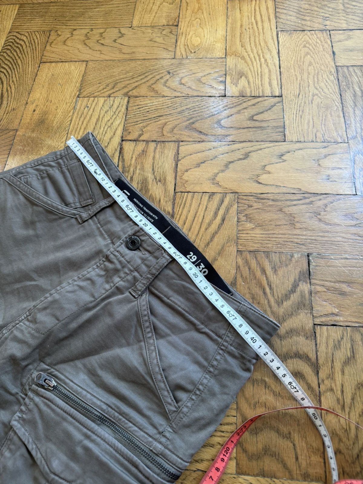 G-Star G Star Raw Cargo Pants Size US 30 / EU 46 - 8 Thumbnail
