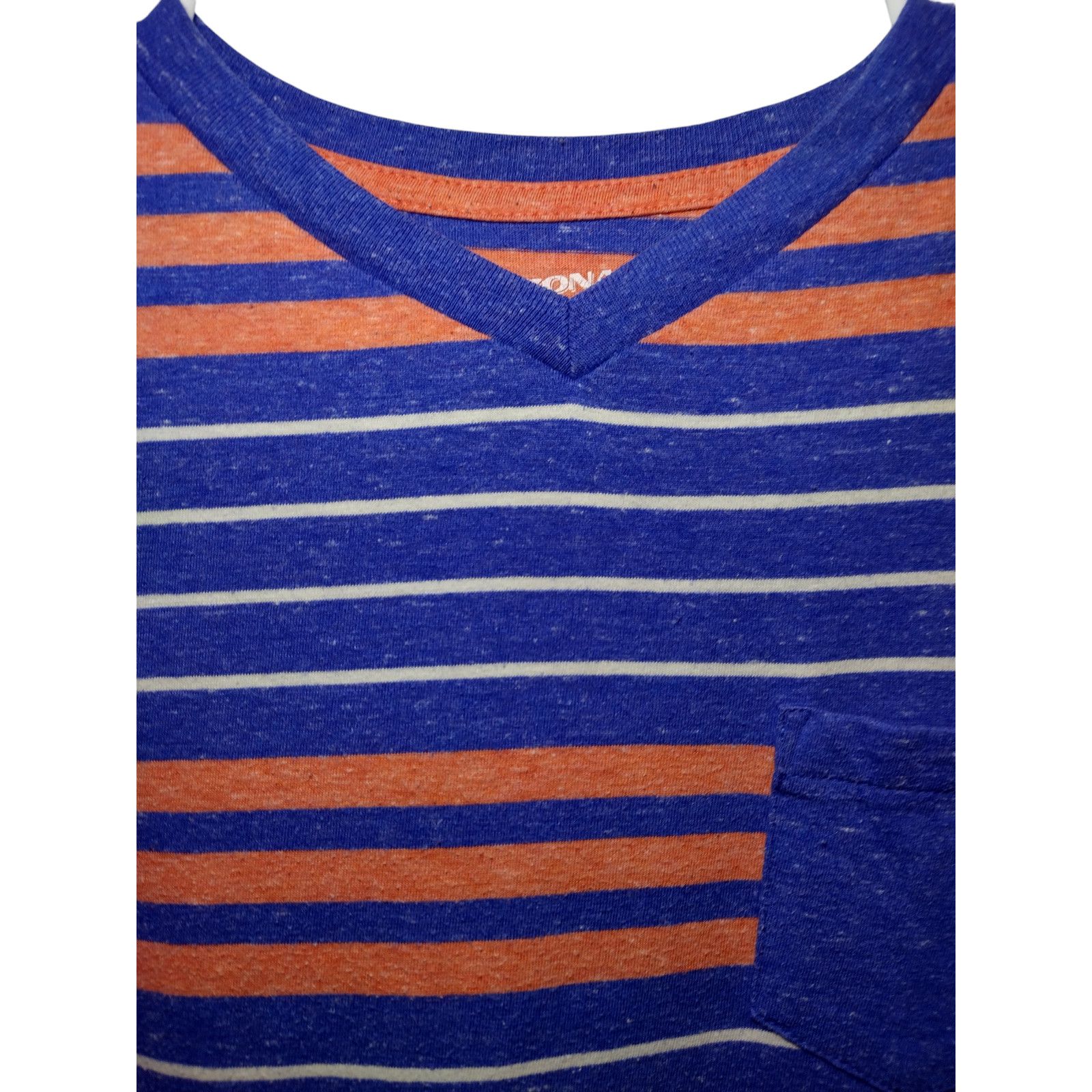 Arizona Jean Co. Arizona Jean Co. V-neck Short Sleeve Stripes T-shirt XXL Size US XXL / EU 58 / 5 - 4 Thumbnail