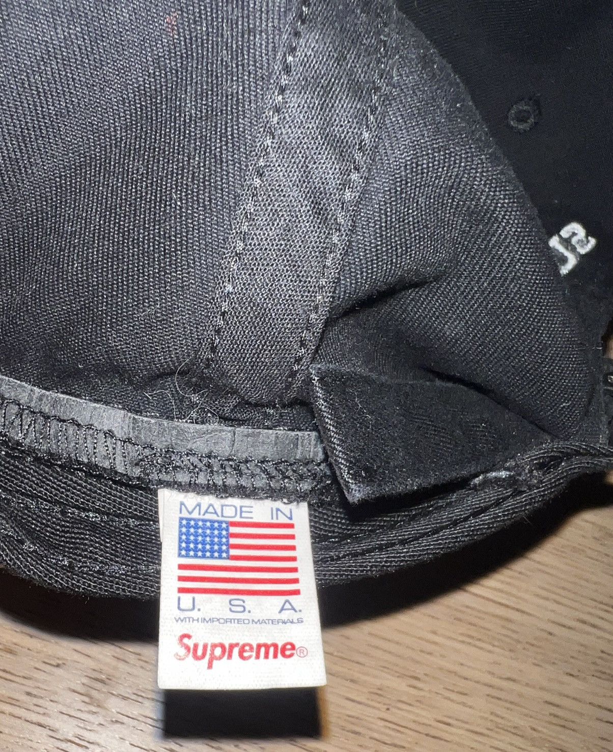 Supreme Supreme Est. 1994 6 Panel Cap Black Size ONE SIZE - 8 Thumbnail