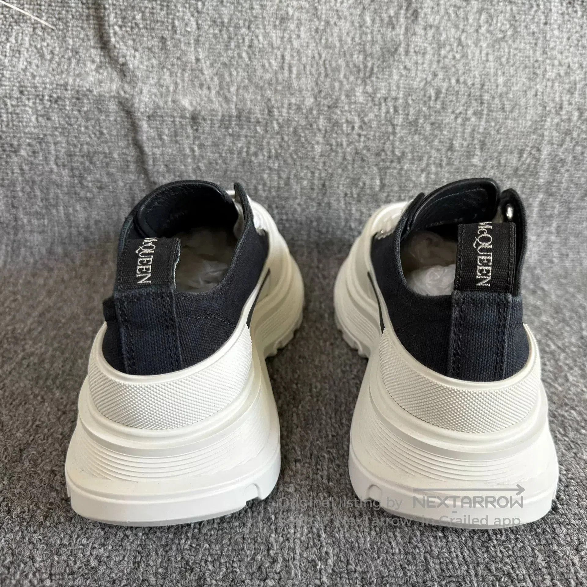 Alexander McQueen Alexander McQueen Platform Canvas Shoes 35. Size US 4 / IT 34 - 4 Thumbnail
