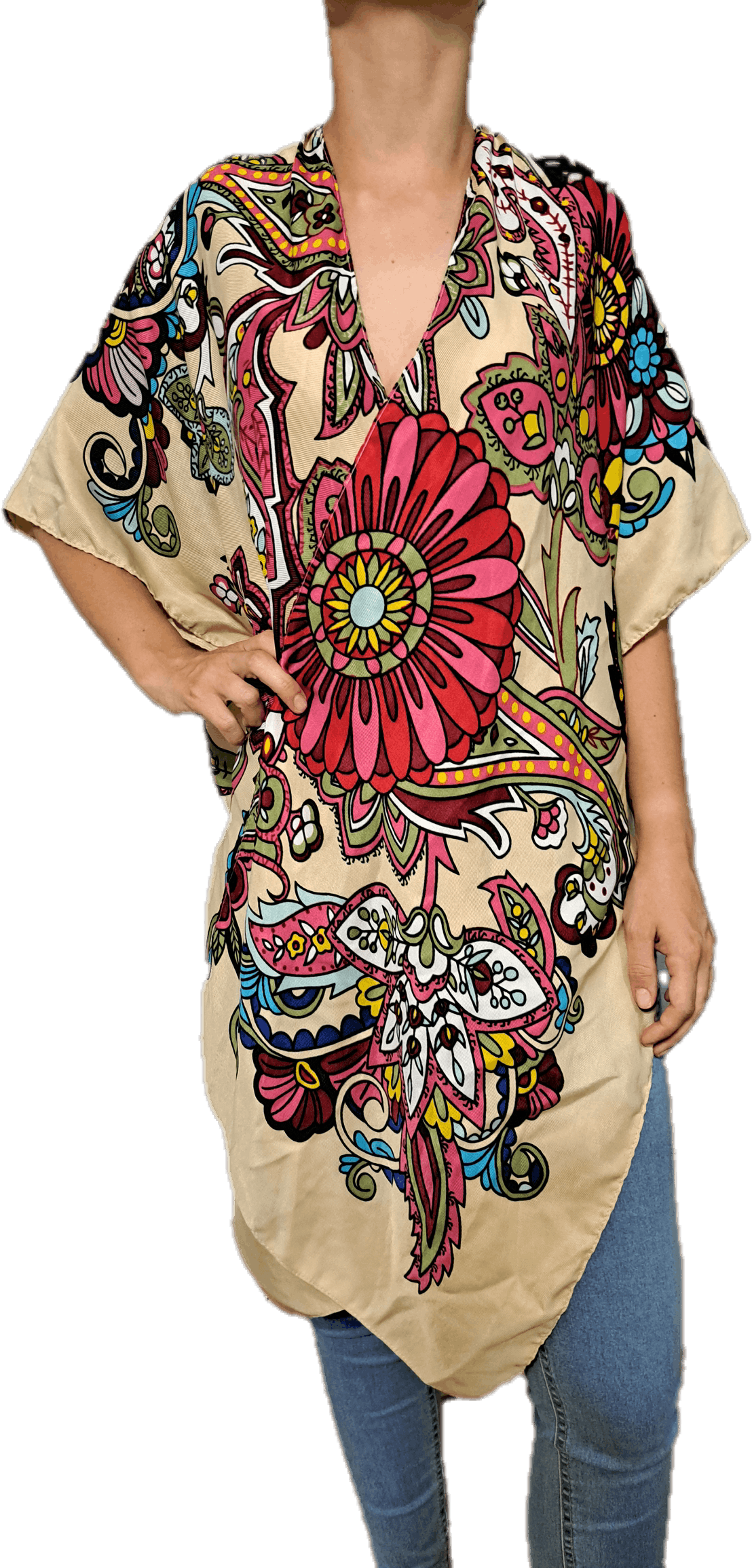 Max Mara Max Mara Studio poncho coat jacket kimono vibes color Size ONE SIZE - 1 Thumbnail
