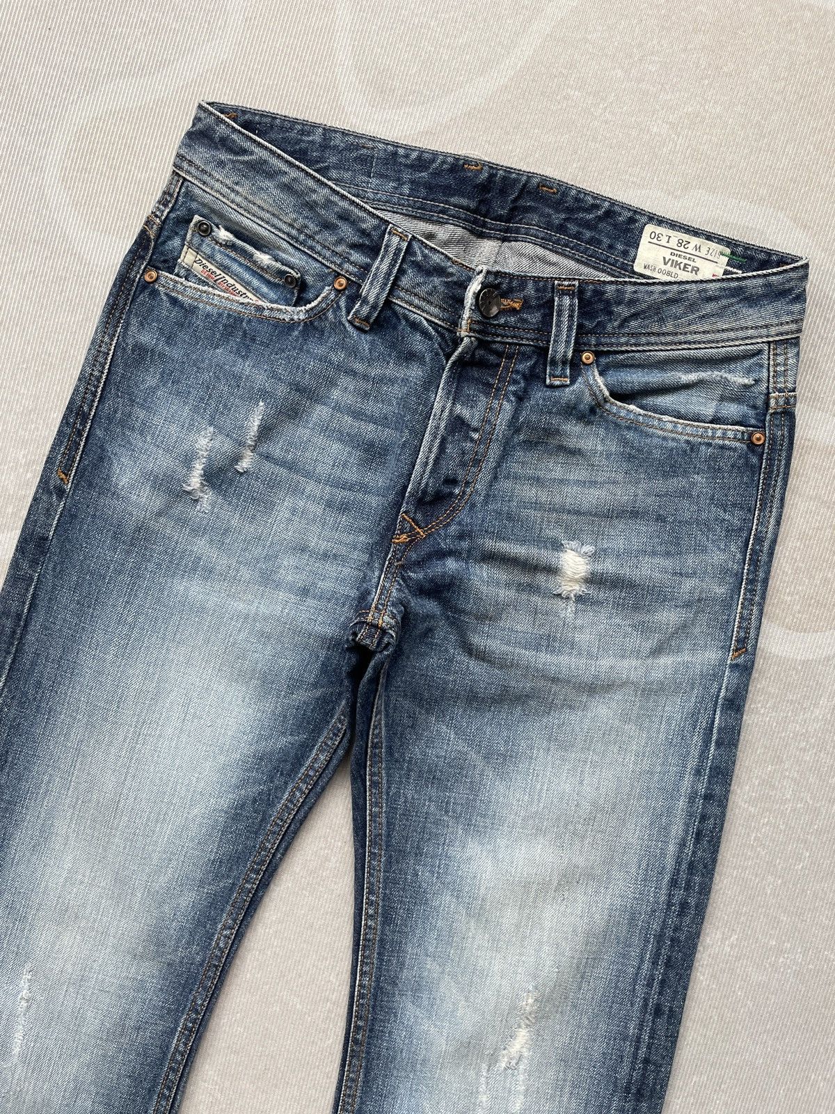 Diesel Diesel Viker Jeans (LG107) Size US 29 - 3 Thumbnail