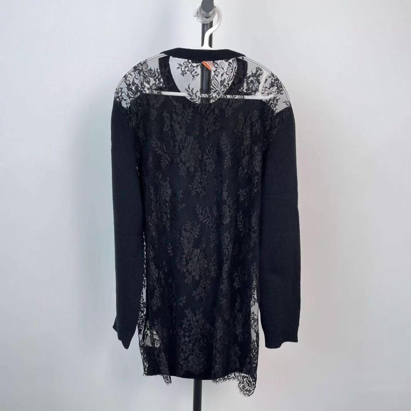Valentino Valentino Black Lace Dress L Size L / US 10 / IT 46 - 1 Thumbnail