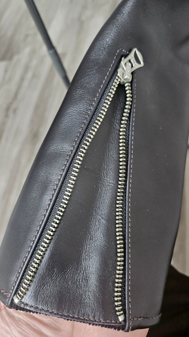 Schott Schott Horseskin locomotive leather coat Size US L / EU 52-54 / 3 - 6 Thumbnail