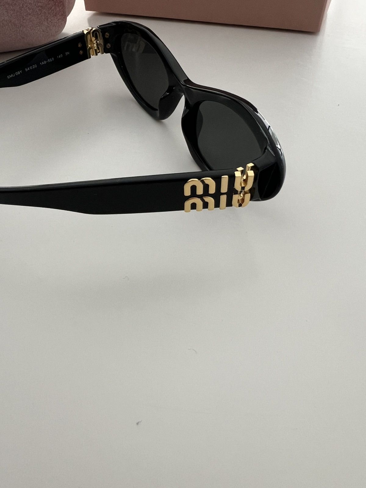 Miu Miu Miu Miu Cat Eye Sunglasses Size ONE SIZE - 2 Thumbnail