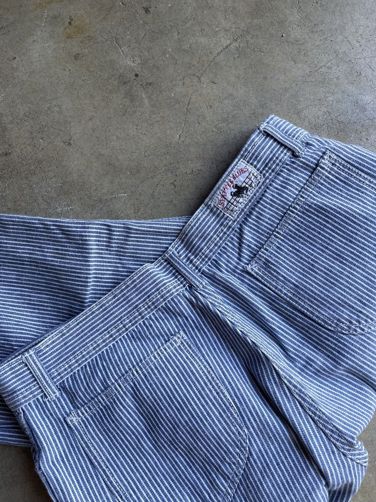 Vintage Seattle Blues Vintage Flared Jeans Size US 33 - 4 Thumbnail