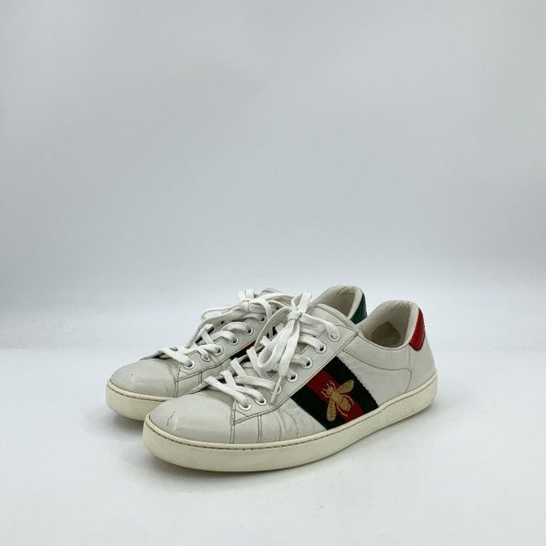 Gucci Gucci Ace Leather Fashion Sneakers for Men Size US 8.5 / EU 41-42 - 1 Thumbnail