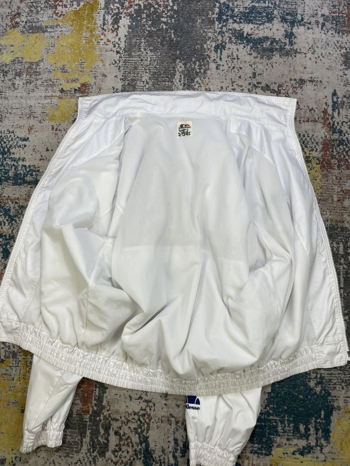 Ellesse Vintage Ellesse Perugia Italia Windbreaker Jacket Size US L / EU 52-54 / 3 - 2 Thumbnail