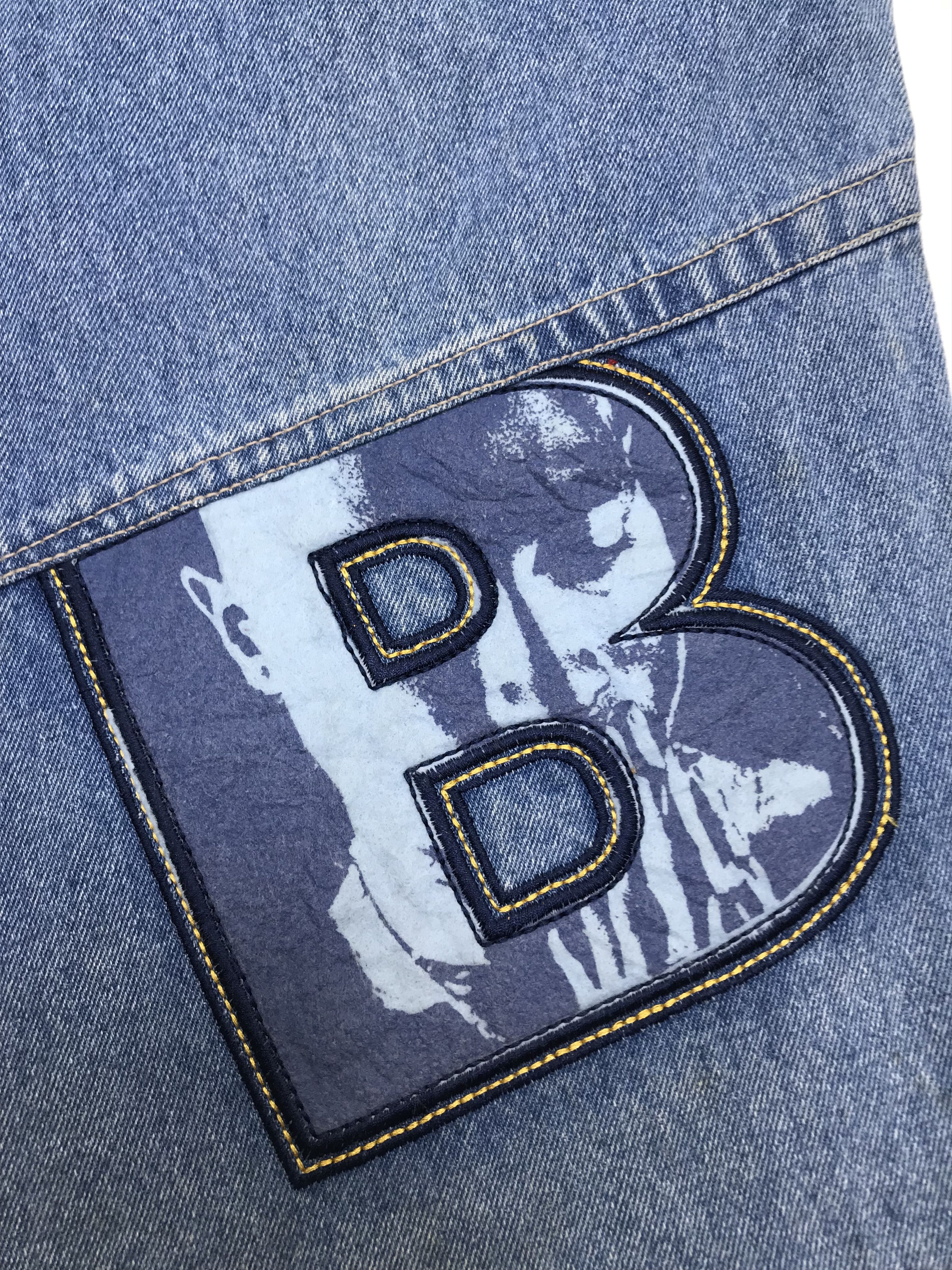 Makaveli Vintage Makaveli Tupac Shakur Portrait Patched Baggy Jeans Size US 42 / EU 58 - 12 Thumbnail