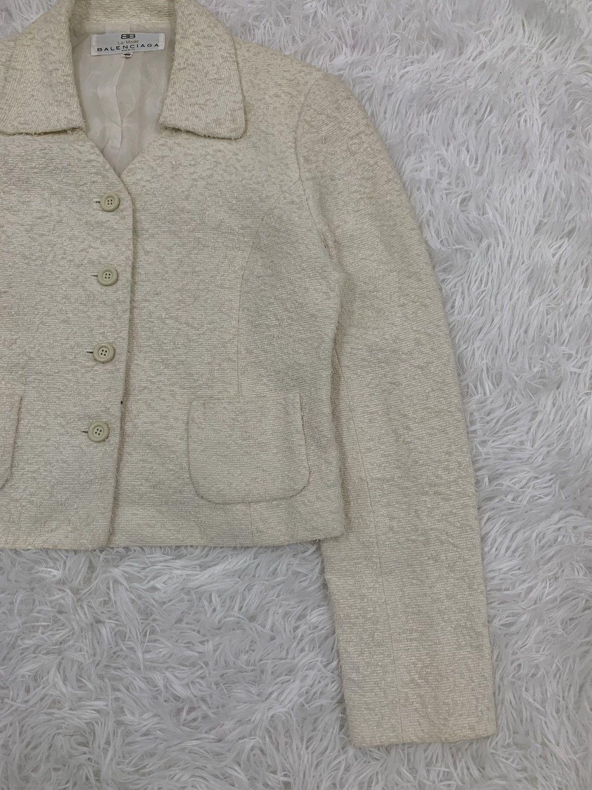Balenciaga Balenciaga Cropped Jacket Size S / US 4 / IT 40 - 4 Thumbnail