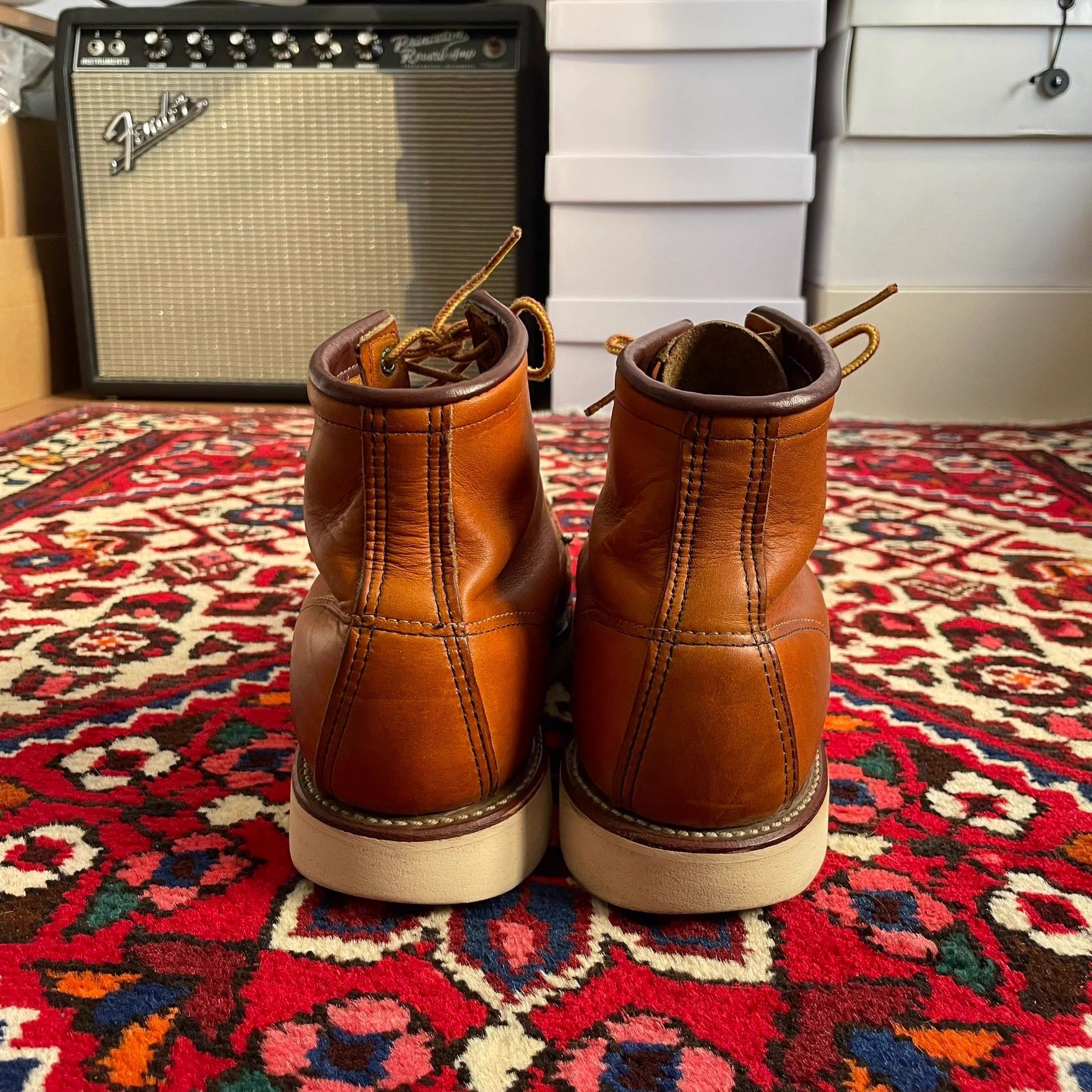 Red Wing Red Wing 875 Vintage Feather Tag 7.5E vs Viberg Whites Wesco Joe Maccoy Size US 7.5 / EU 40-41 - 8 Thumbnail