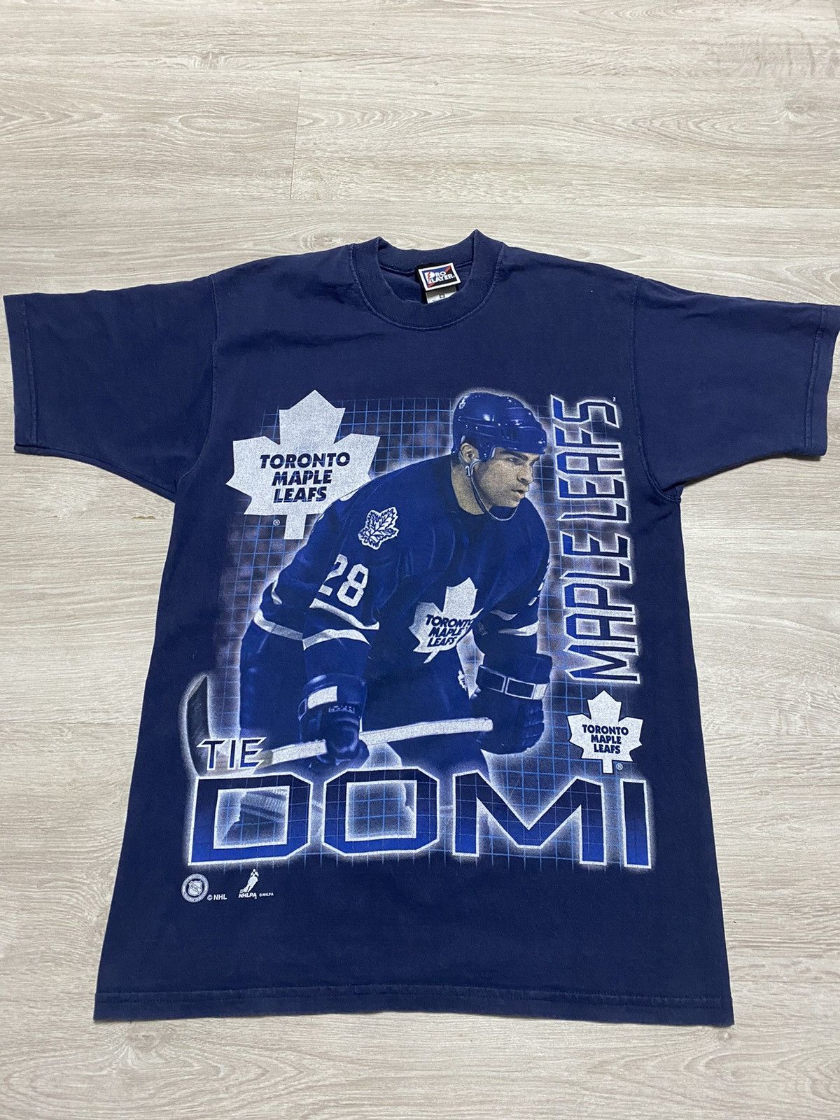 NHL Vintage NHL Toronto Maple Leafs TIE DOOMI #28 size S-M Size US M / EU 48-50 / 2 - 1 Thumbnail