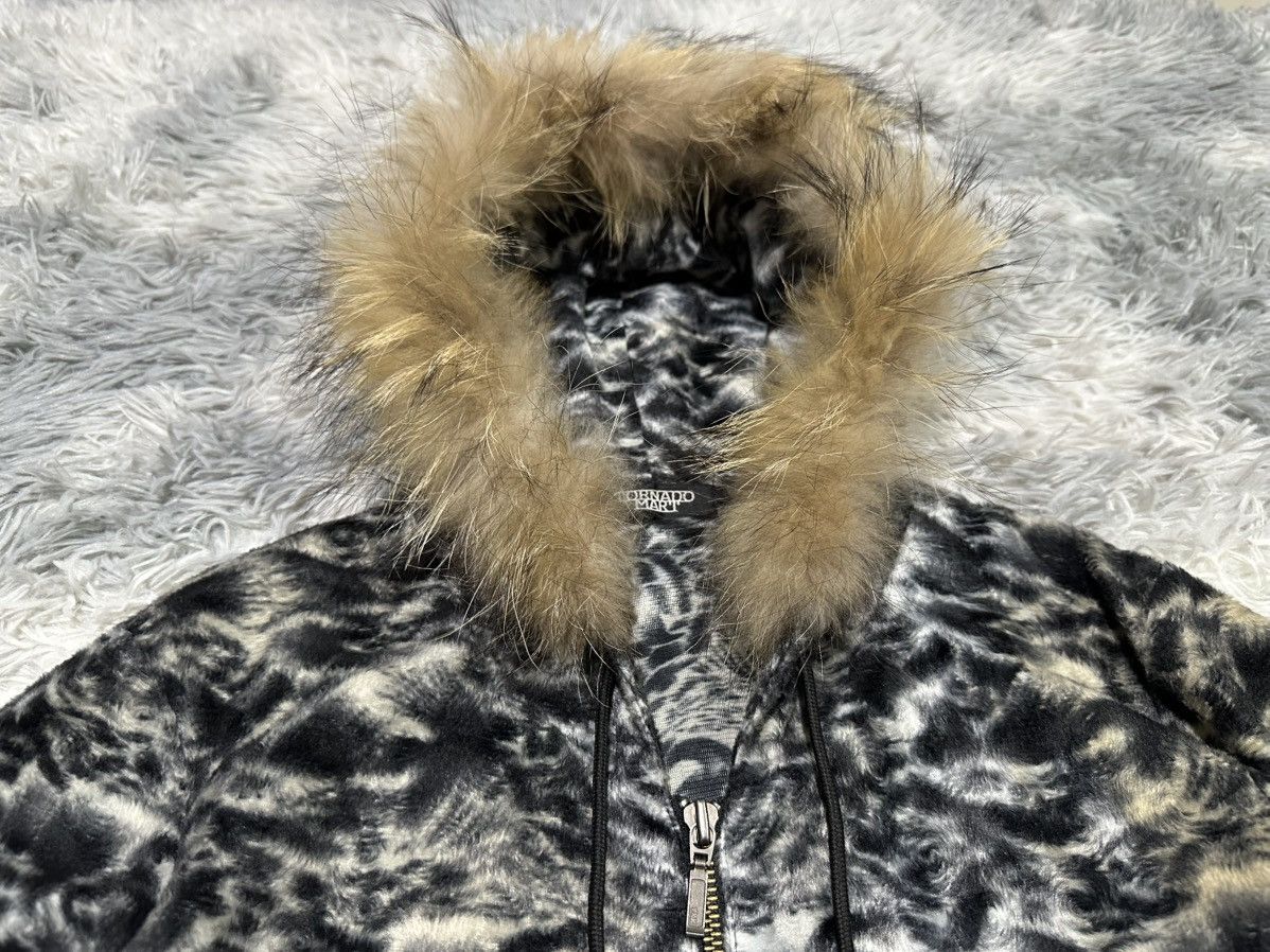 🔥Y2K Archived Tornado Mart Velvet Fur Hoodie Zip