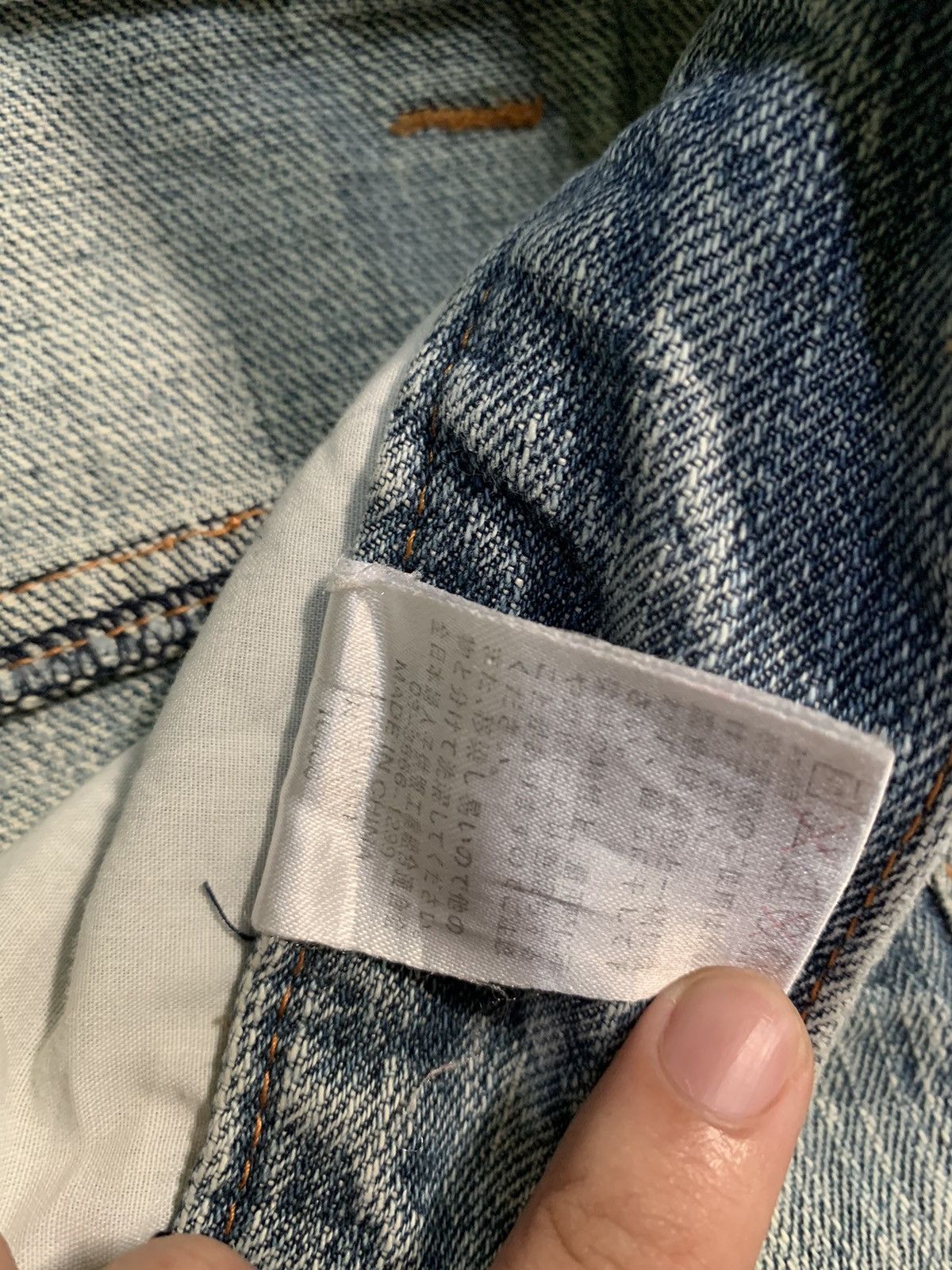 Other UNKNOWN BRAND PATCHES FADED PUNK STYLE DISTRESSED DENIM Size US 32 / EU 48 - 23 Thumbnail