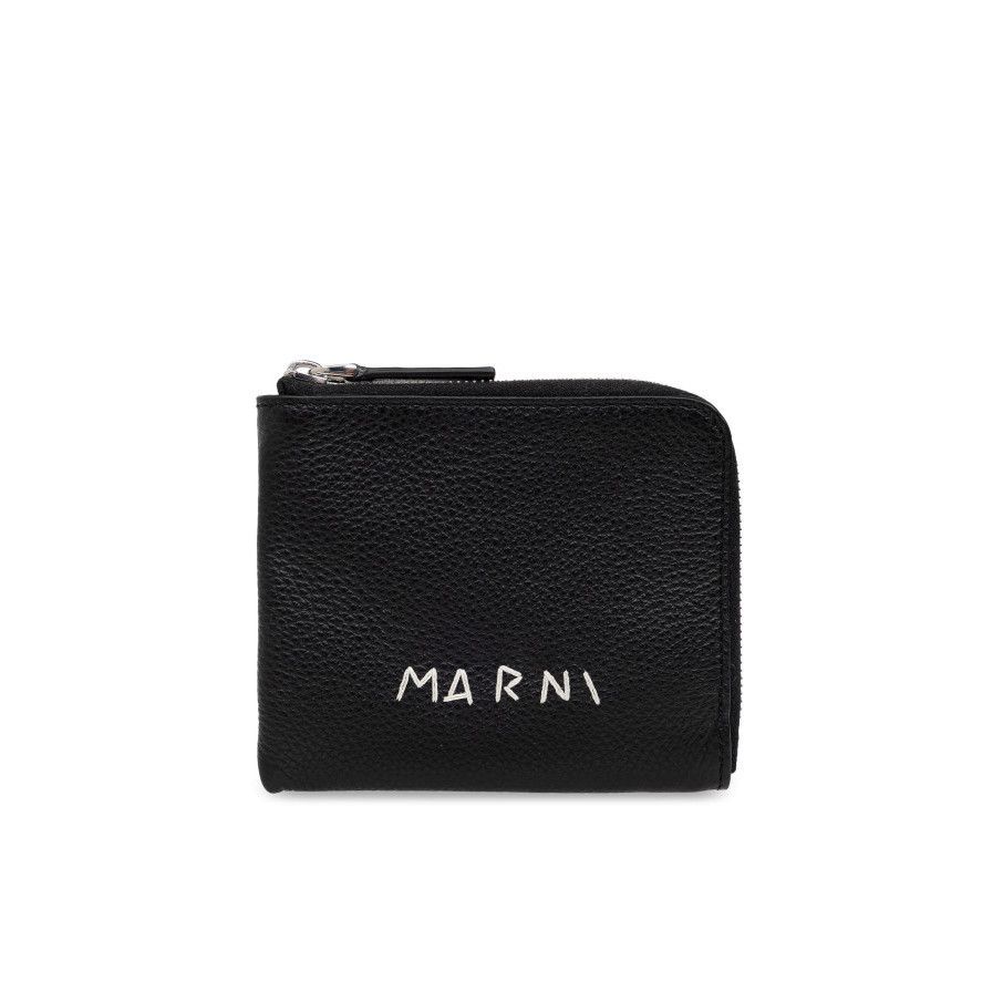 Marni MARNI Black Wallet New & Authentic Size ONE SIZE - 1 Thumbnail