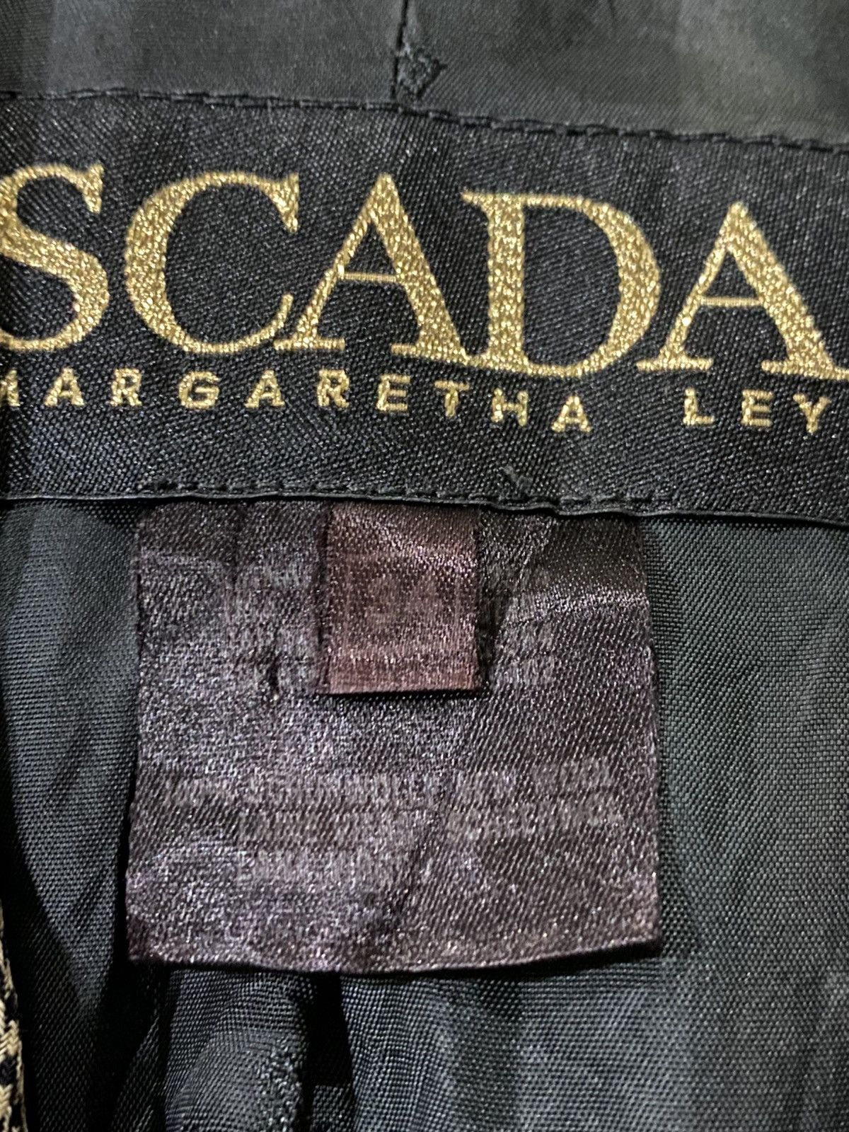 Escada Escada Houndstooth Patterned Lapels And Pocket Flaps Blazer Size XXS / US 00 / IT 34 - 8 Thumbnail