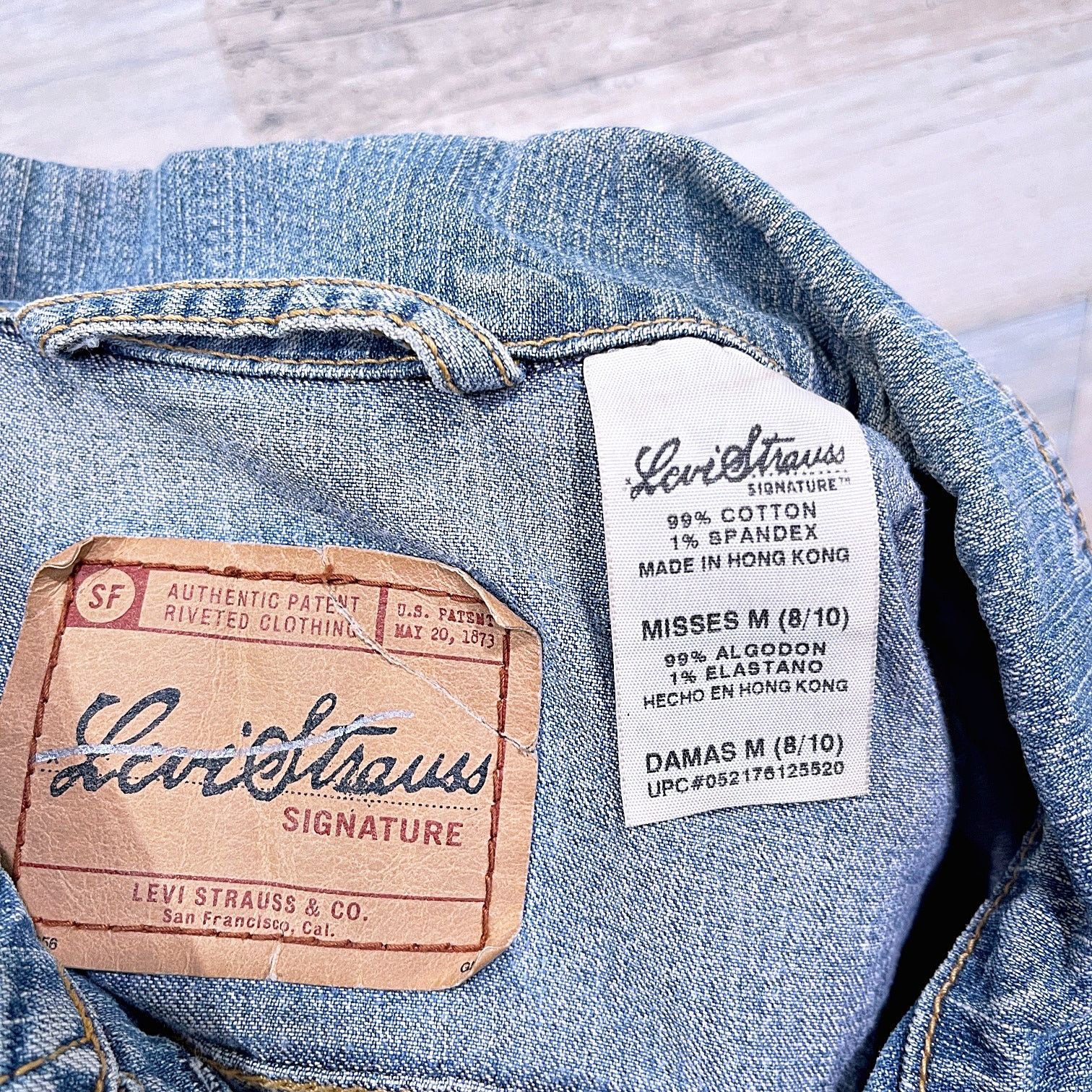 Levi's × The Rolling Stones Levis Rolling Stones Vintage 90 Denim Trucker Jacket Women M Size M / US 6-8 / IT 42-44 - 7 Thumbnail