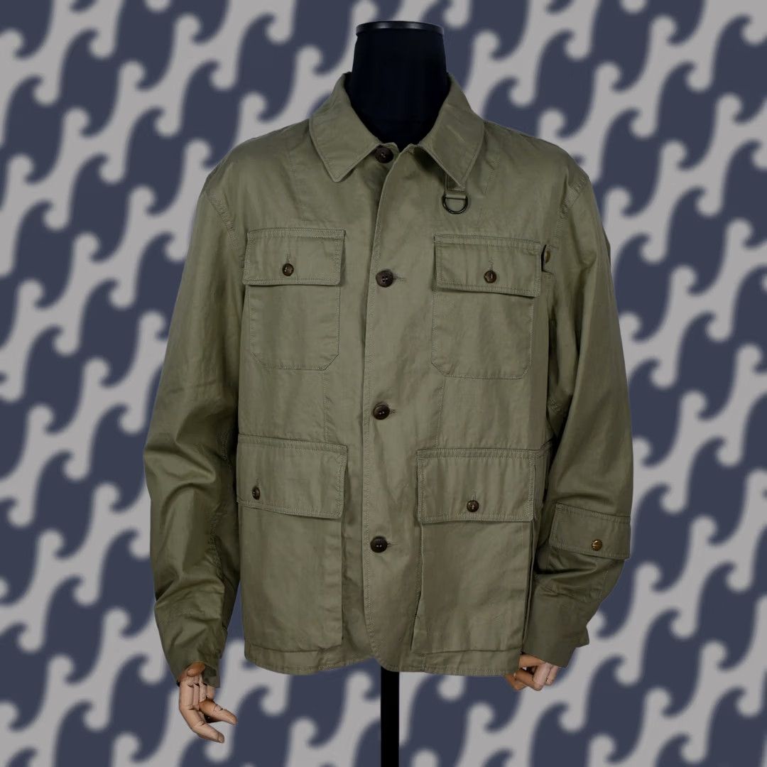 Polo Ralph Lauren Polo Ralph Lauren Paxton Wading Jacket Men's XL Green Polo Ralph Lauren Paxton Wading Jacket Men XL Green, Cotton, Solid, Casual, Jacket, Regular Fit Size US XL / EU 56 / 4 - 1 Thumbnail