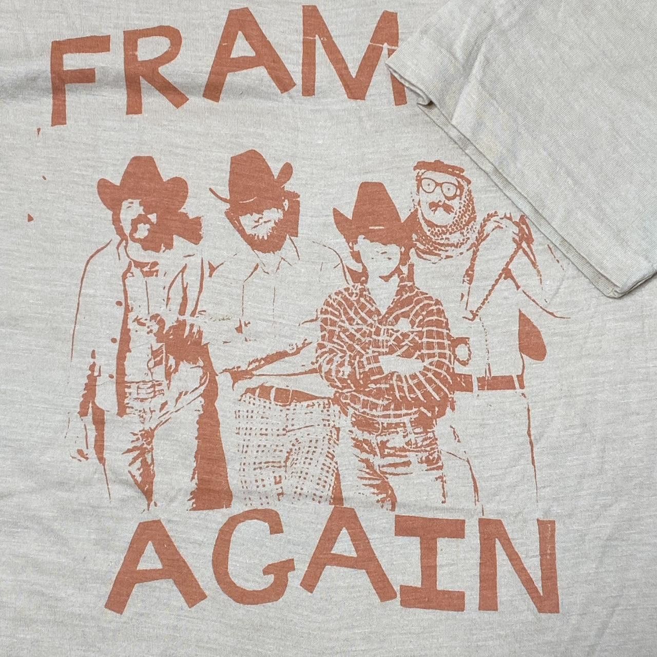 Other True Vintage Framed Again Beige Western Tee Size Medium Size US M / EU 48-50 / 2 - 3 Thumbnail