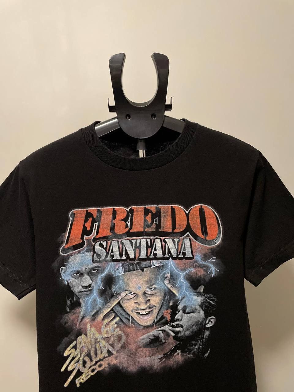 Fredo Santana × Vintage Fredo Santana Vintage Rap T Shirt Size US S / EU 44-46 / 1 - 2 Thumbnail
