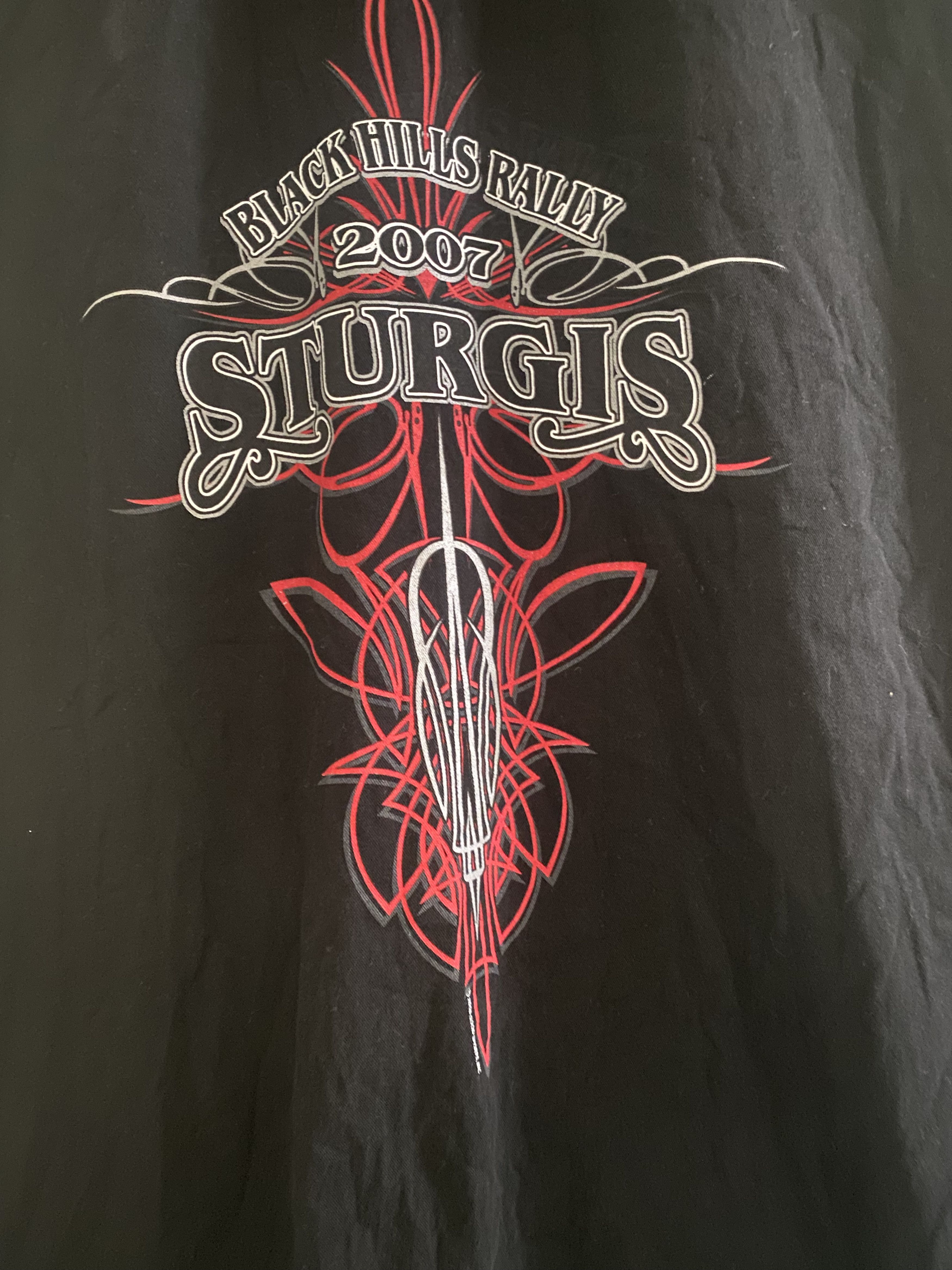Vintage Vintage Sturgis 2007 Black Hills Rally Size US XL / EU 56 / 4 - 3 Thumbnail