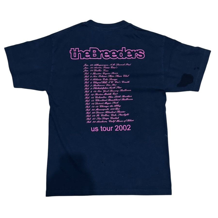 Band Tees Vintage the Breeders Us Tour 2002 T-Shirt Size US M / EU 48-50 / 2 - 6 Thumbnail