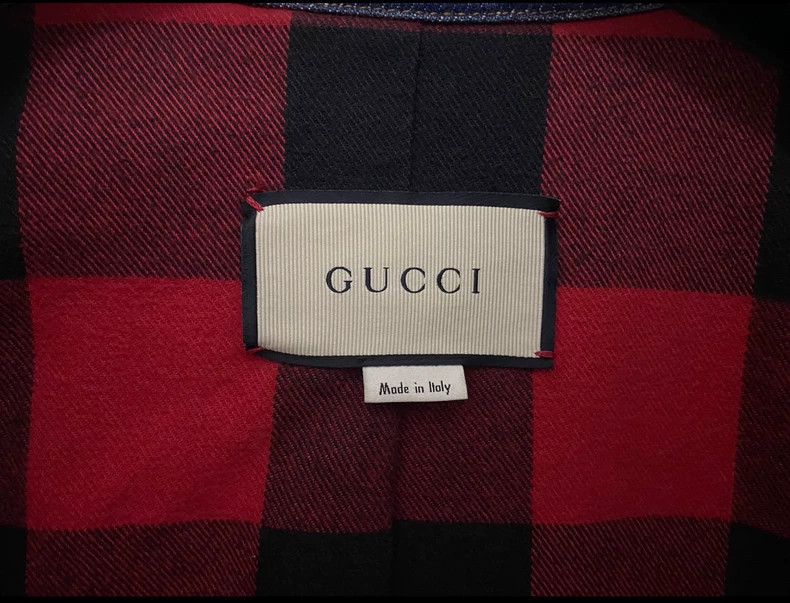 Gucci Gucci Embroidered tiger pattern washed denim thick jacket 2 Size US M / EU 48-50 / 2 - 5 Thumbnail