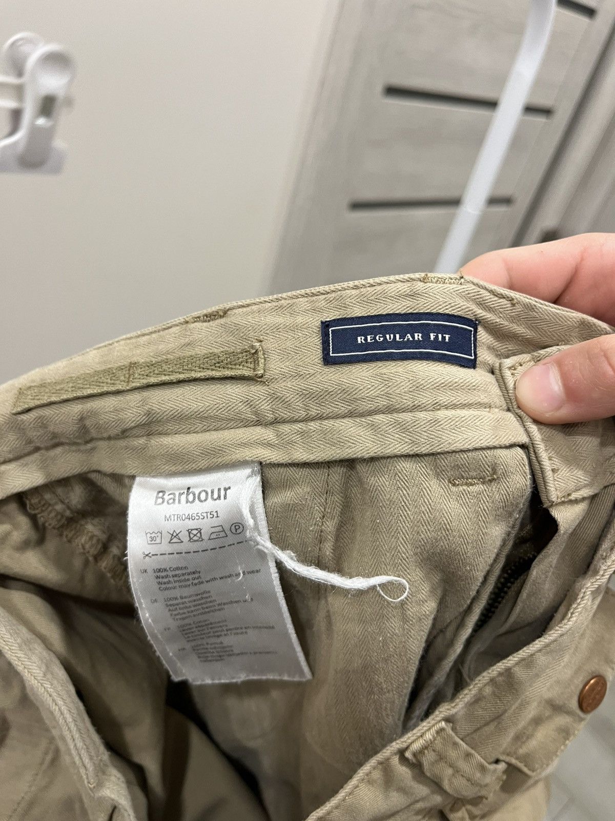 Barbour Vintage 90s Barbour International Gurkha Clip Pocket Pants Size US 32 / EU 48 - 7 Thumbnail