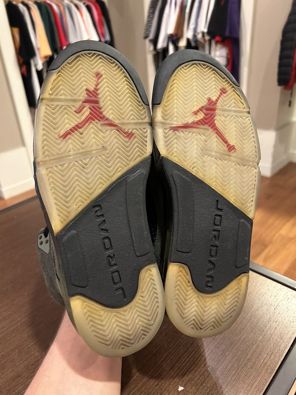 Jordan Brand Jordan 5 Retro Stealth Size US 8.5 / EU 41-42 - 7 Thumbnail