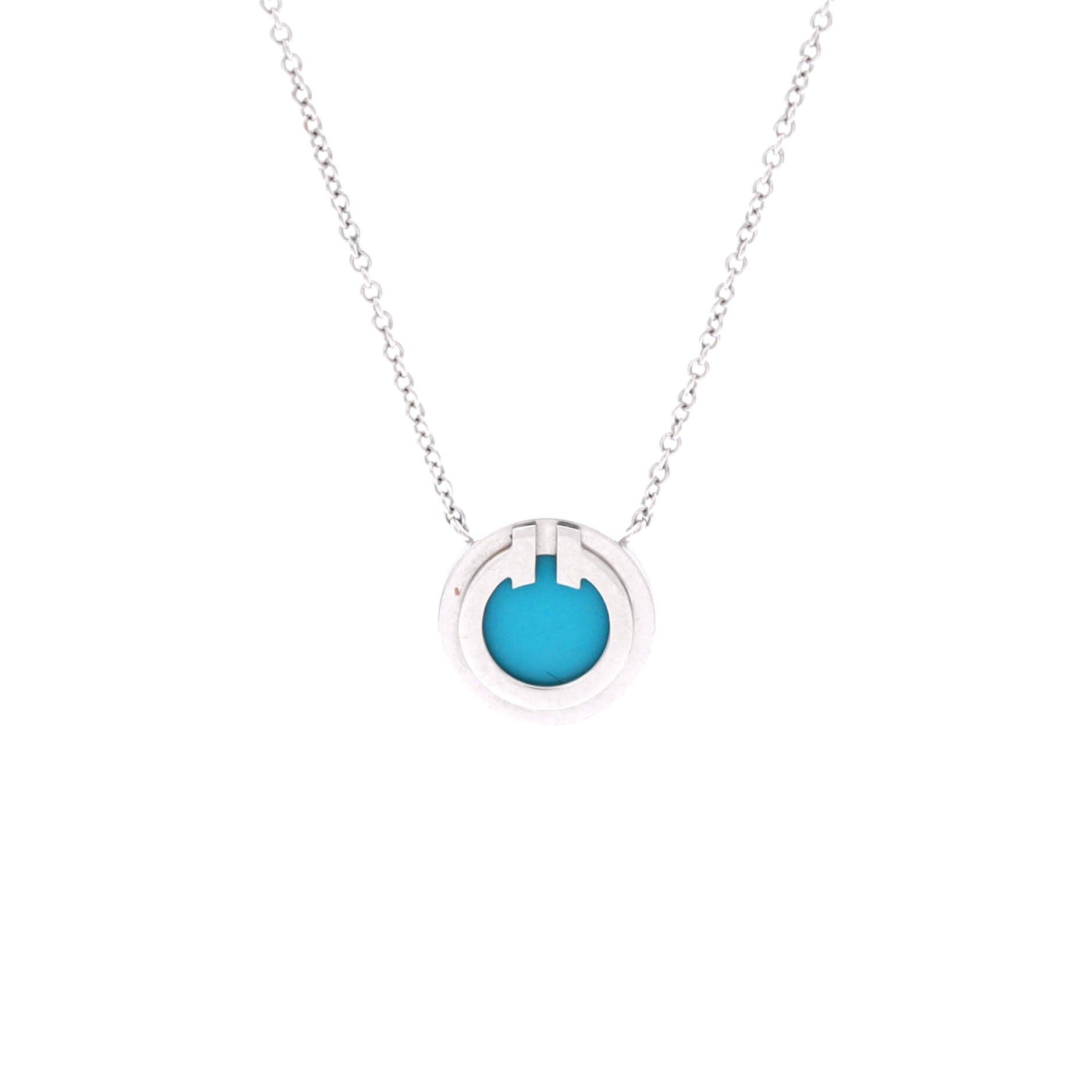 Tiffany & Co. T Circle Pendant Necklace Size ONE SIZE - 1 Thumbnail