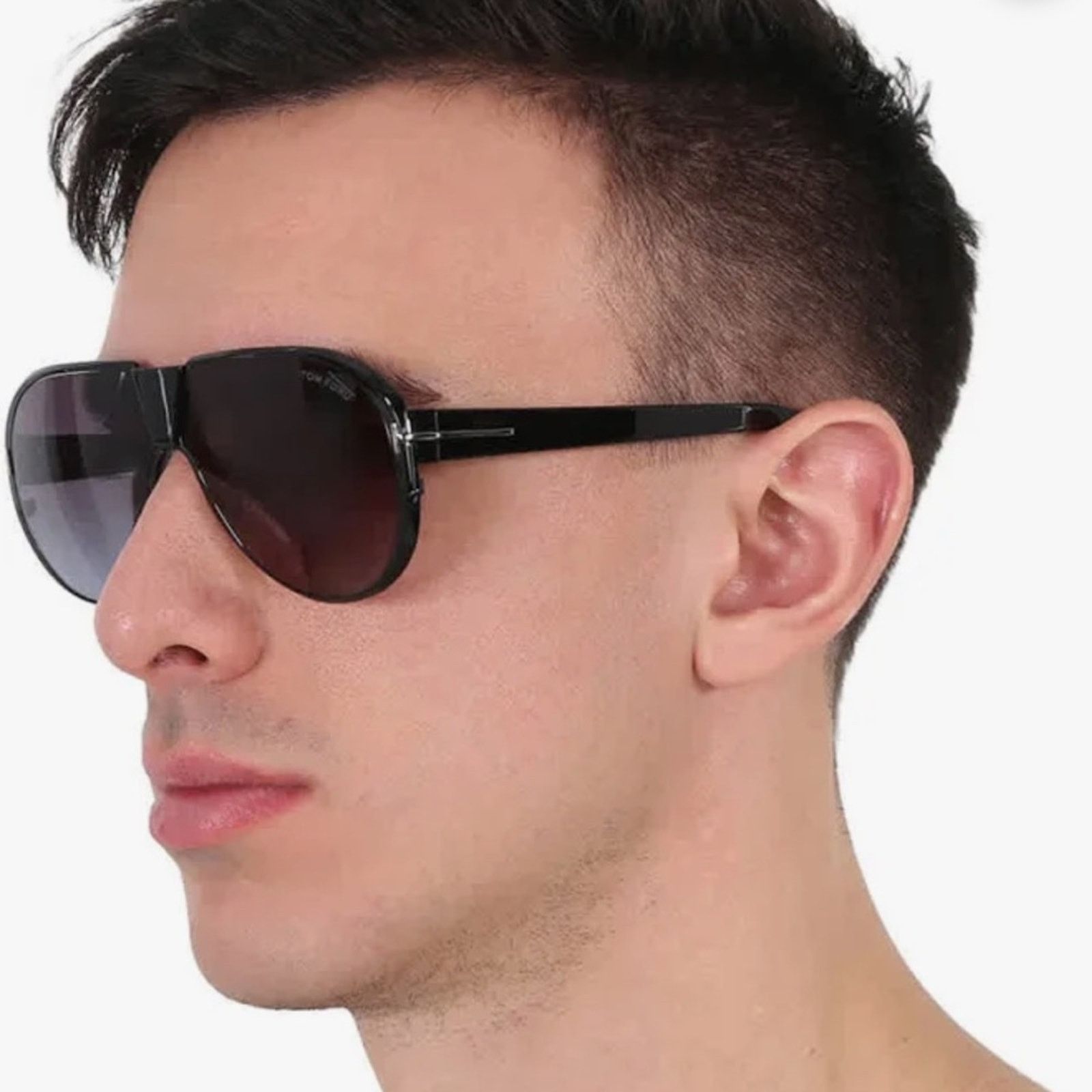 Tom Ford New, Tom Ford Sunglasses TF1072 30E Vincenzo, Authentic Size ONE SIZE - 14 Thumbnail