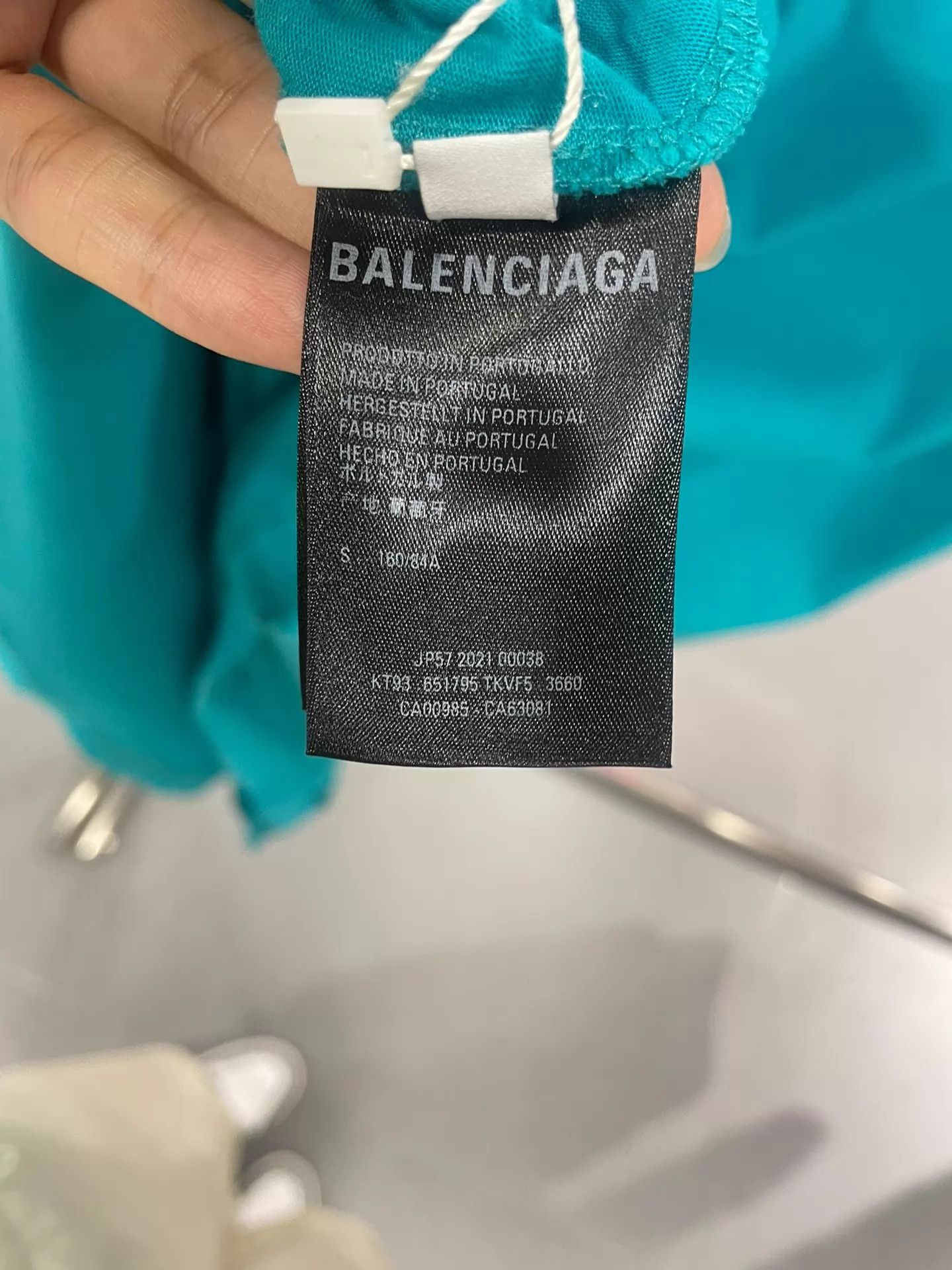 Balenciaga Balenciaga Blue BB Short Sleeve Tee S New Size US S / EU 44-46 / 1 - 6 Thumbnail