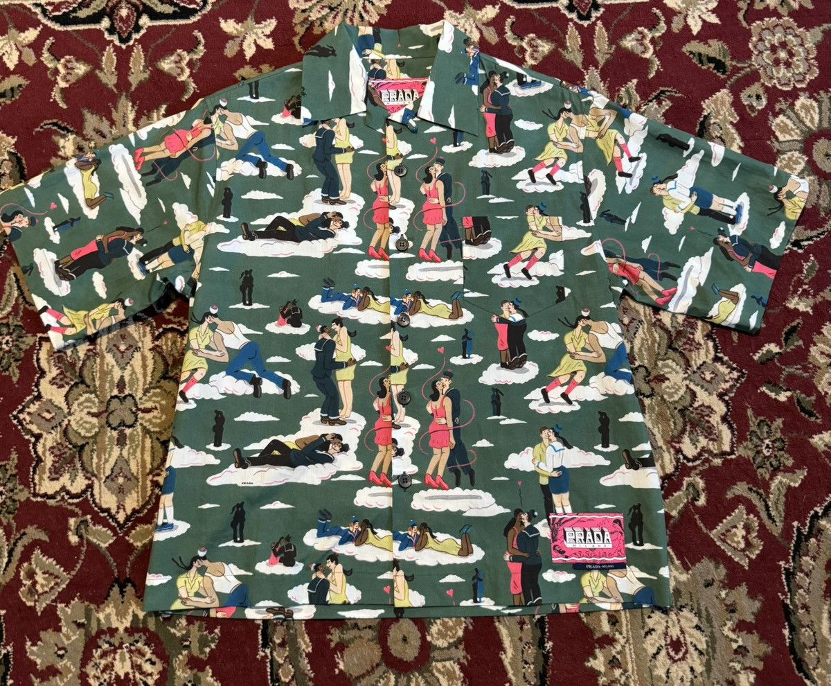 Prada Prada Kiss Shirt Size US S / EU 44-46 / 1 - 1 Thumbnail
