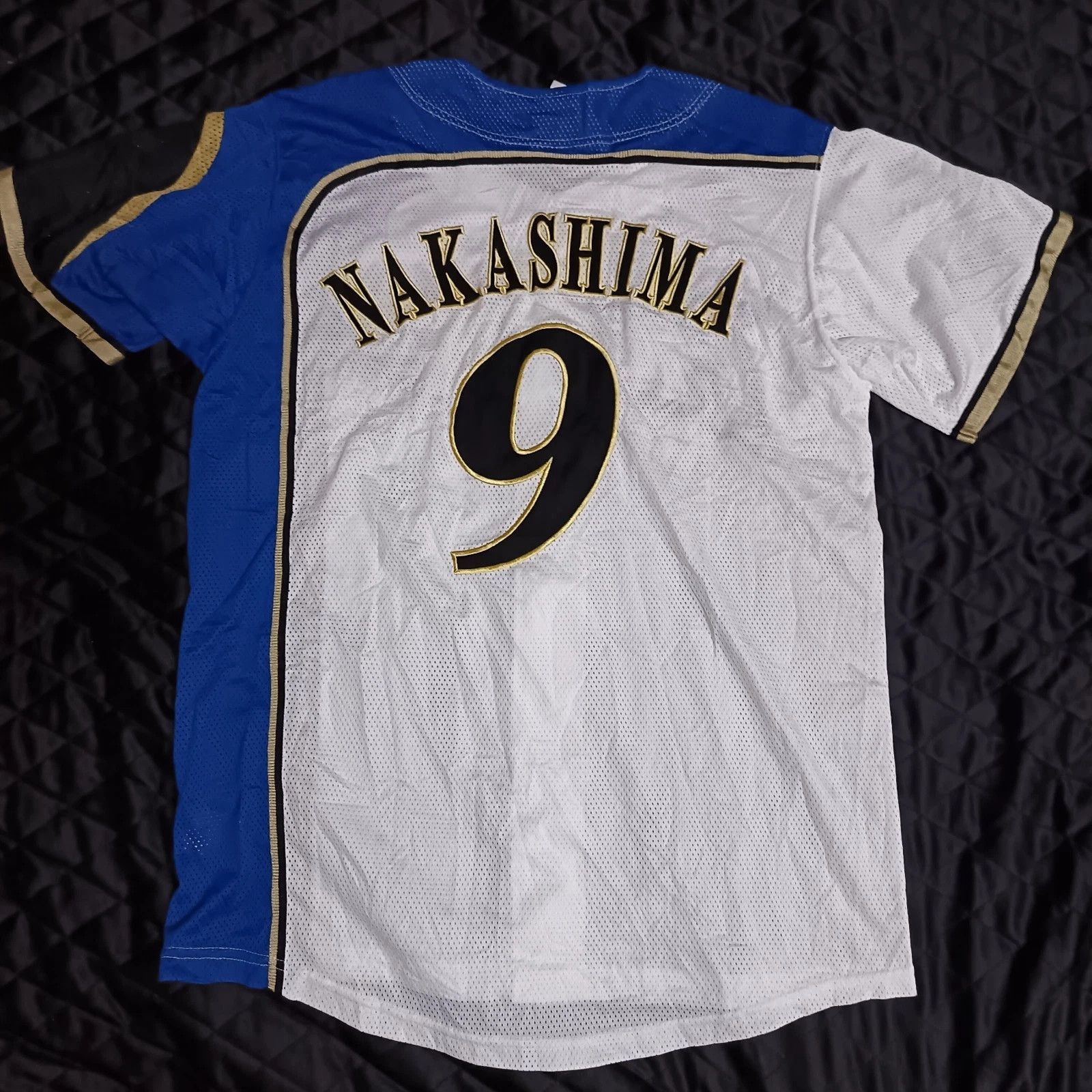 MLB Hokkaido Nippon-Ham Fighters Nakashima Baseball Jersey Size US L / EU 52-54 / 3 - 5 Thumbnail