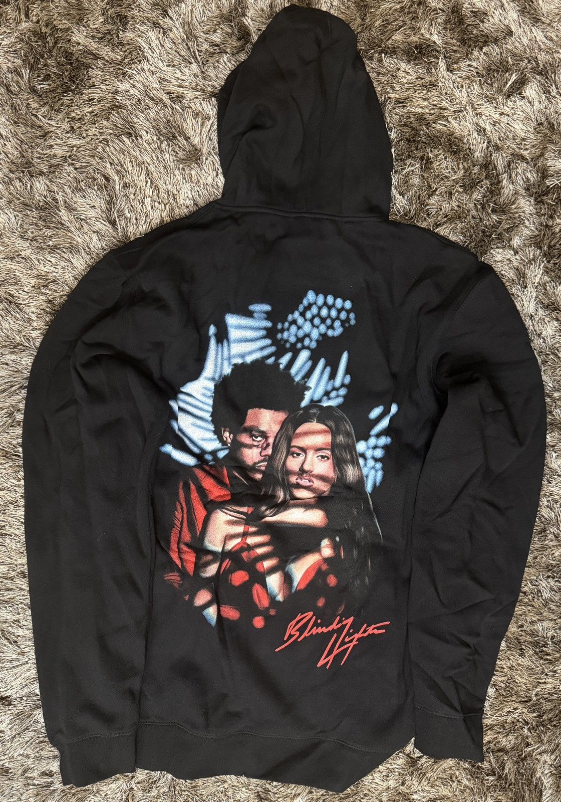 The Weeknd Blinding Lights MTV Hoodie shops Large