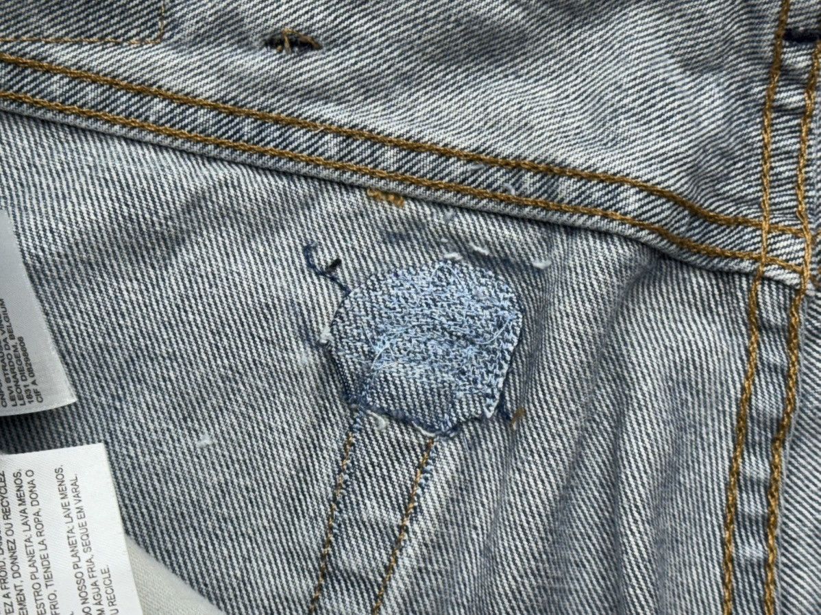 Levi's × Levi's Vintage Clothing × Vintage Vintage Levis 501 35x29 Blue Button Fly Denim Faded 90s Y2K Size US 35 - 9 Thumbnail